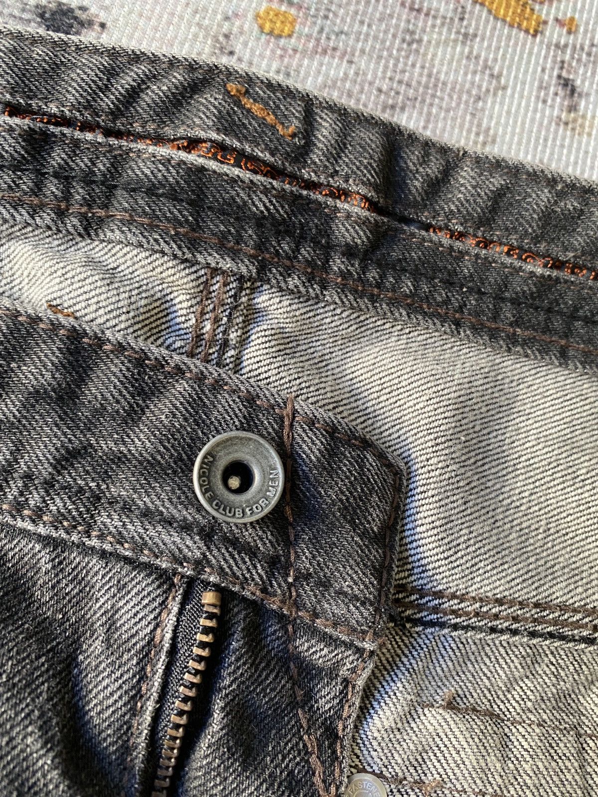 Tornado Mart Nico Club For Men NCFM Claws Mark Design Flare Denim Size US 34 / EU 50 - 20 Thumbnail