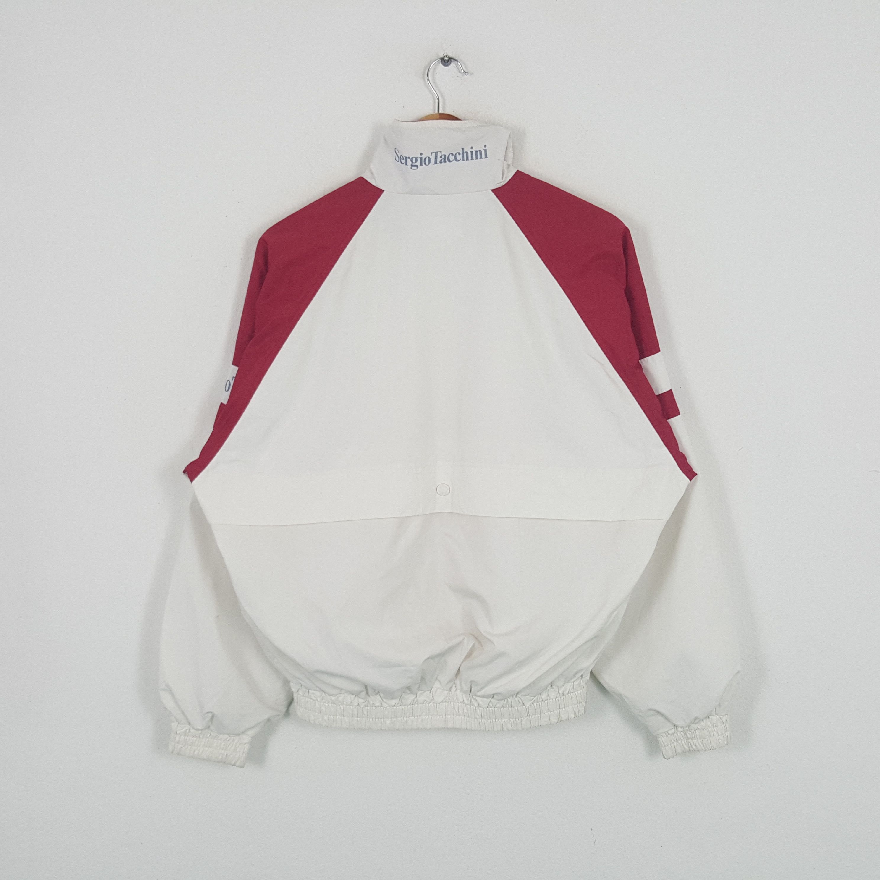 Japanese Brand × Sergio Tacchini Vintage Sergio Tacchini Sport Tennis Windbreaker Jacket Size US XL / EU 56 / 4 - 3 Thumbnail