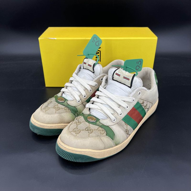 Gucci Gucci Low-Top Sneakers in Gray 0079 Size US 9 / EU 42 - 1 Thumbnail