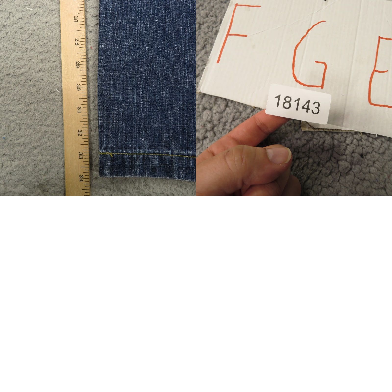Sean John VINTAGE Sean John Jeans Baggy 38 Men 5-Pocket Denim 10" Leg Opening Wide-Leg Grunge 90s Y2K VTG 2000s Logo Embroidered Blue Size US 38 / EU 54 - 9 Thumbnail