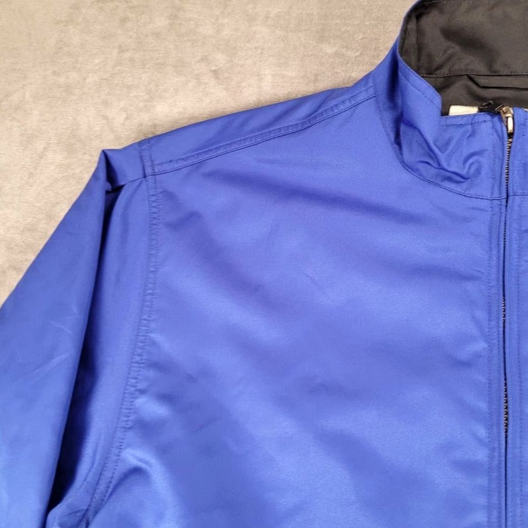 Vintage VINTAGE Carolina Panthers Super Bowl XXXVIII NFC Champions 2003 Windbreaker Jacket Med Black Mens Size US 31 - 6 Thumbnail