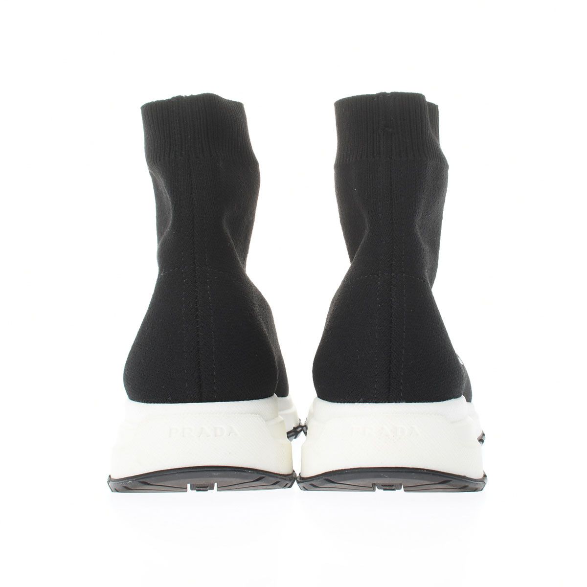 Prada o1mt1gz0225 Hi-Top Sneakers in Black Size US 12 / EU 45 - 6 Thumbnail