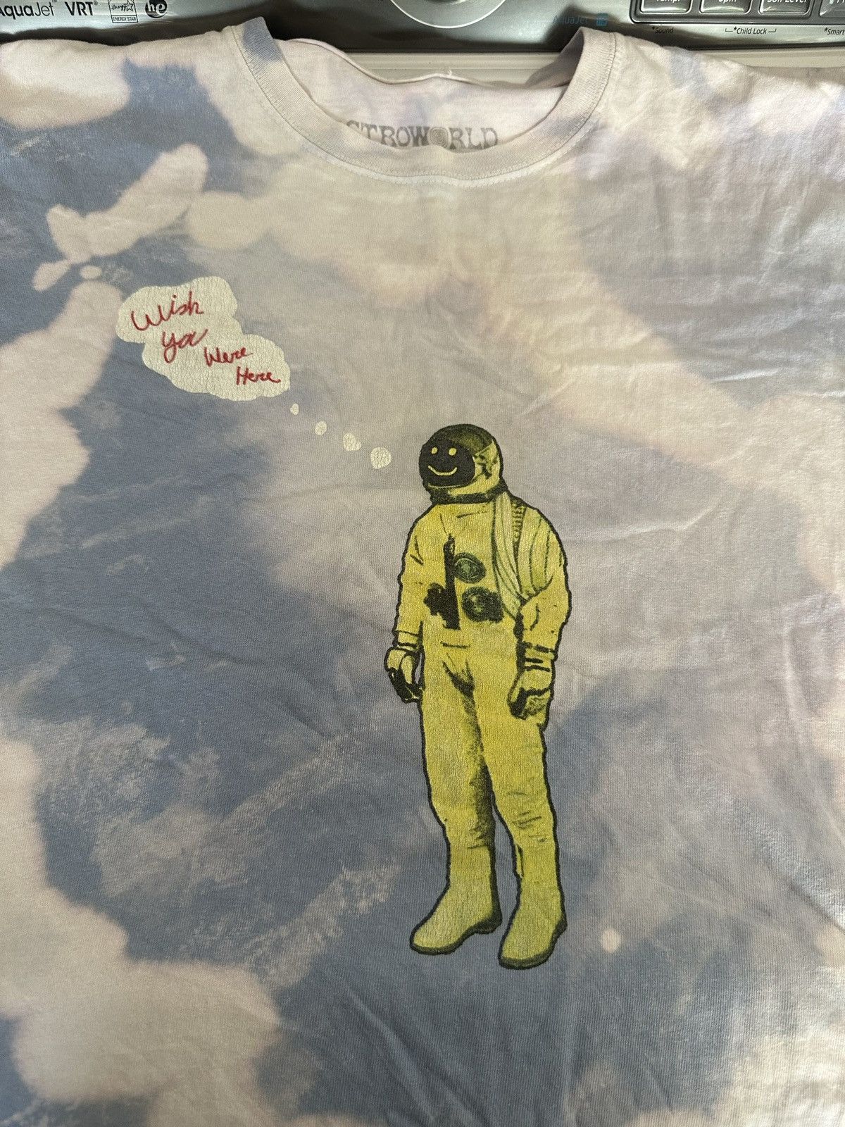 Travis Scott Travis Scott Astroworld “wish you were here” tour shirt Size US M / EU 48-50 / 2 - 2 Thumbnail