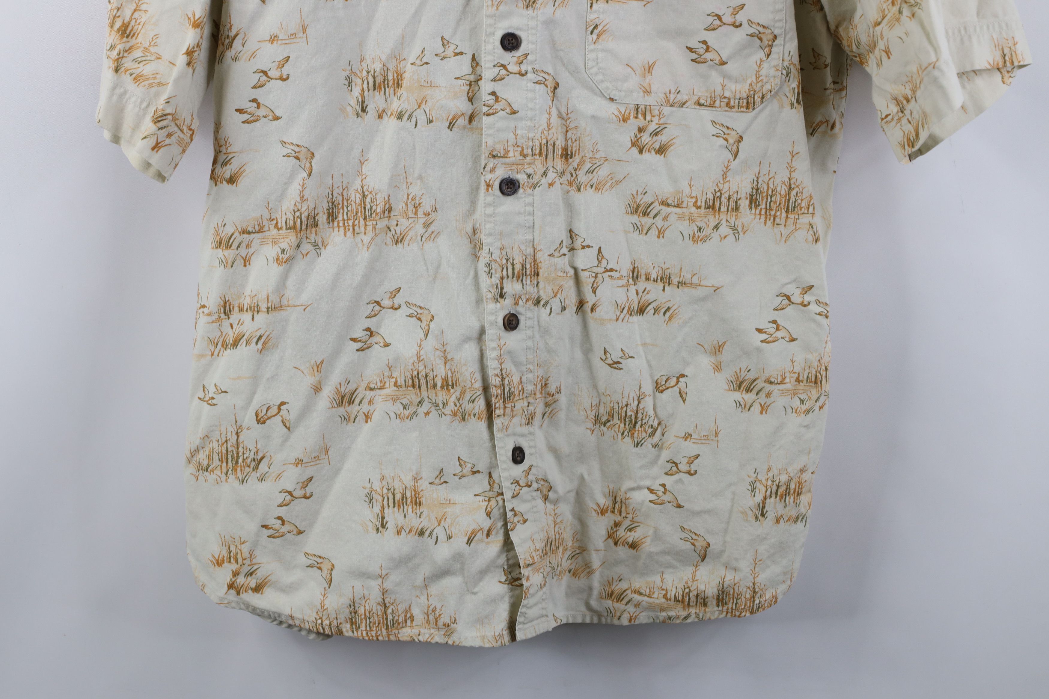 Woolrich Woolen Mills Vintage 90s Woolrich All Over Print Button Down Shirt USA Size US L / EU 52-54 / 3 - 3 Thumbnail