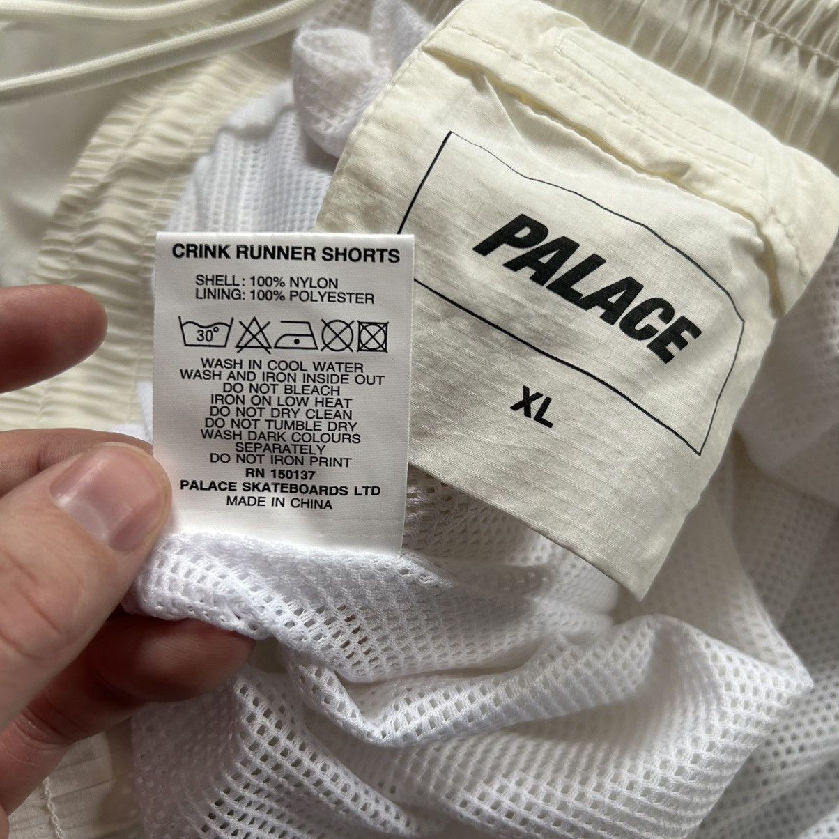 Palace SUMMER 2018 NYLON CRiNK RUNNER SHORTS WHiTE 3M SAFETY ORANGE Size US 34 / EU 50 - 17 Thumbnail