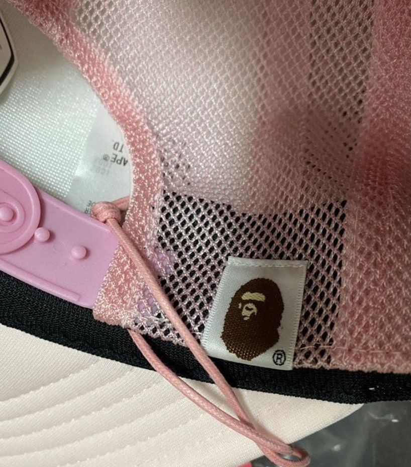 Bape Bape Crystal Stone Swarovski Pink Cap Size ONE SIZE - 6 Thumbnail