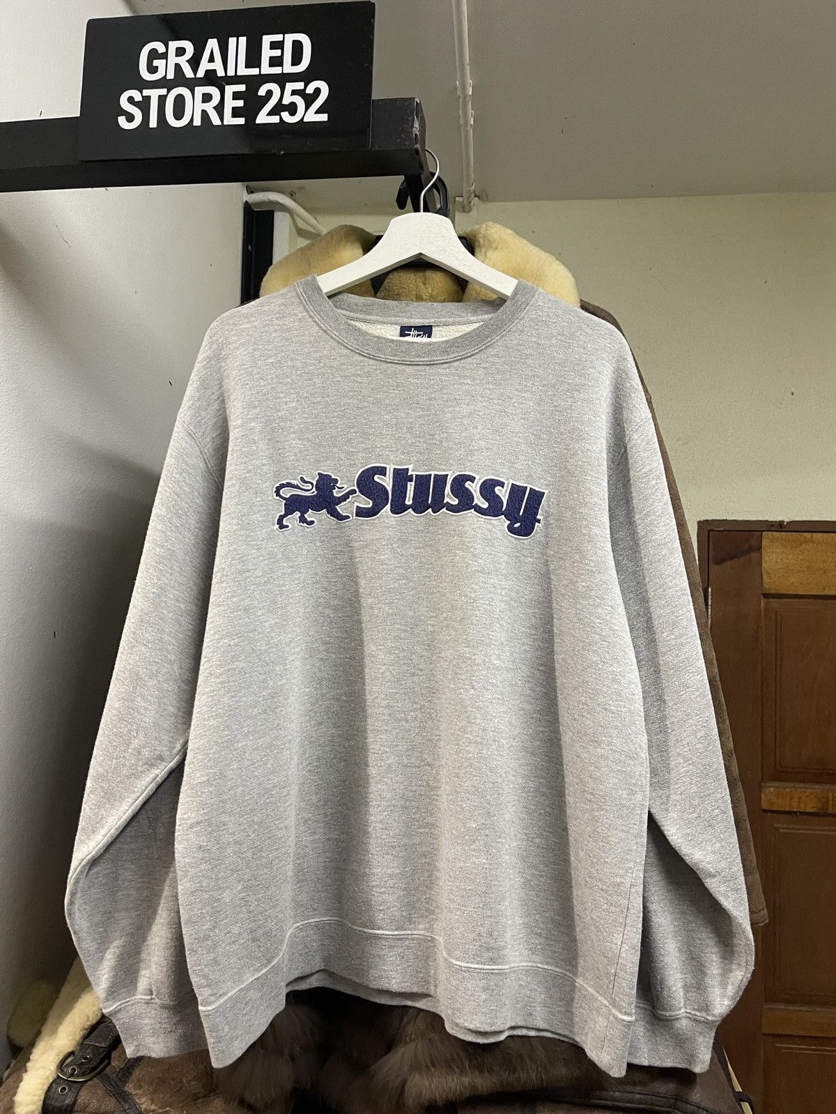 Stussy 90s Stussy Spellout Logo Sweatshirt Size US M / EU 48-50 / 2 - 2 Thumbnail