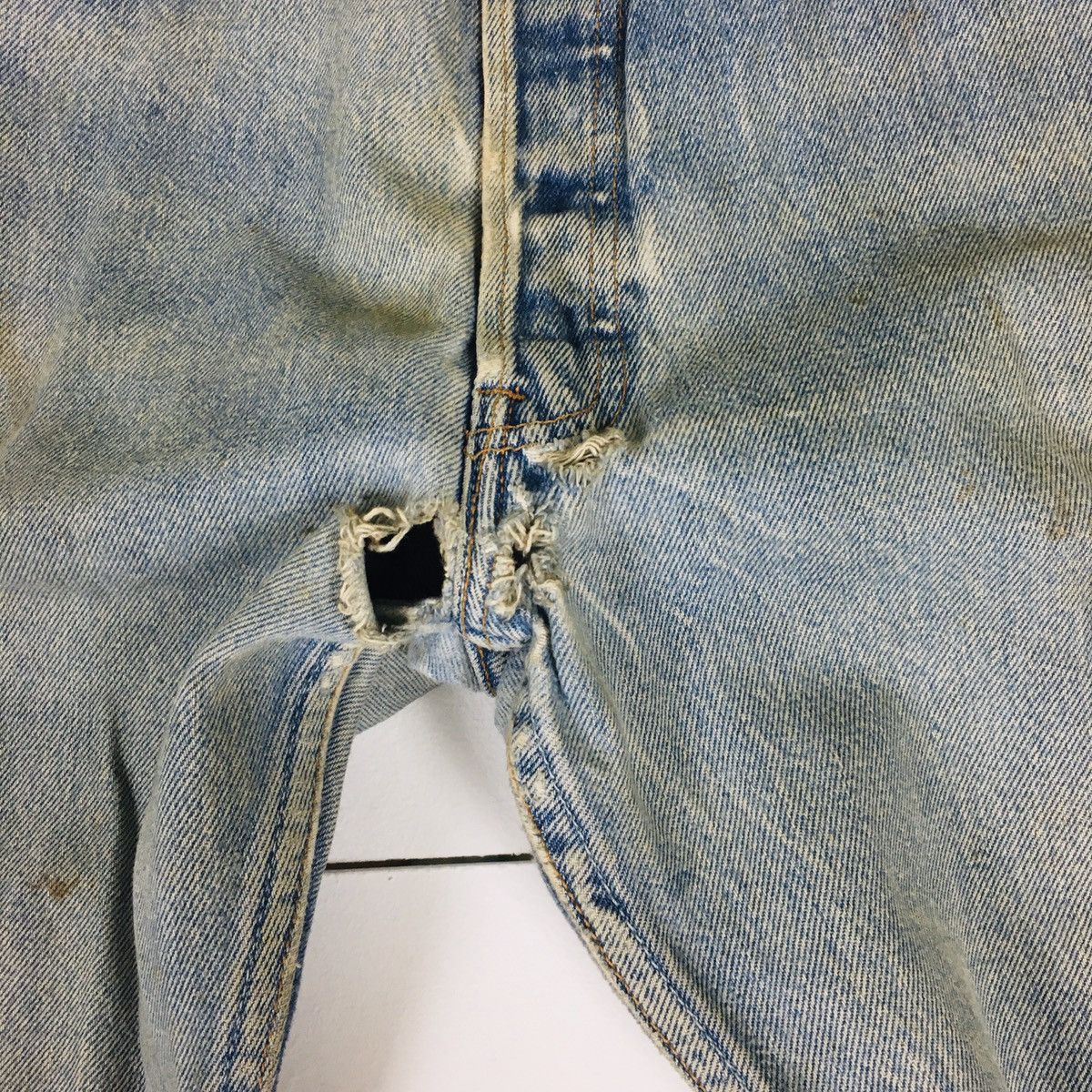 Levi's Vintage Clothing Vintage 90s Levi’s 501xx Distress Size US 38 / EU 54 - 6 Thumbnail