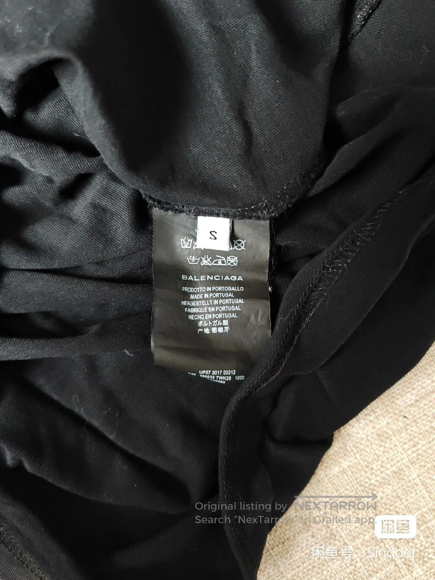 Balenciaga Balenciaga Cola Short Sleeve T-shirt. Size US S / EU 44-46 / 1 - 4 Thumbnail