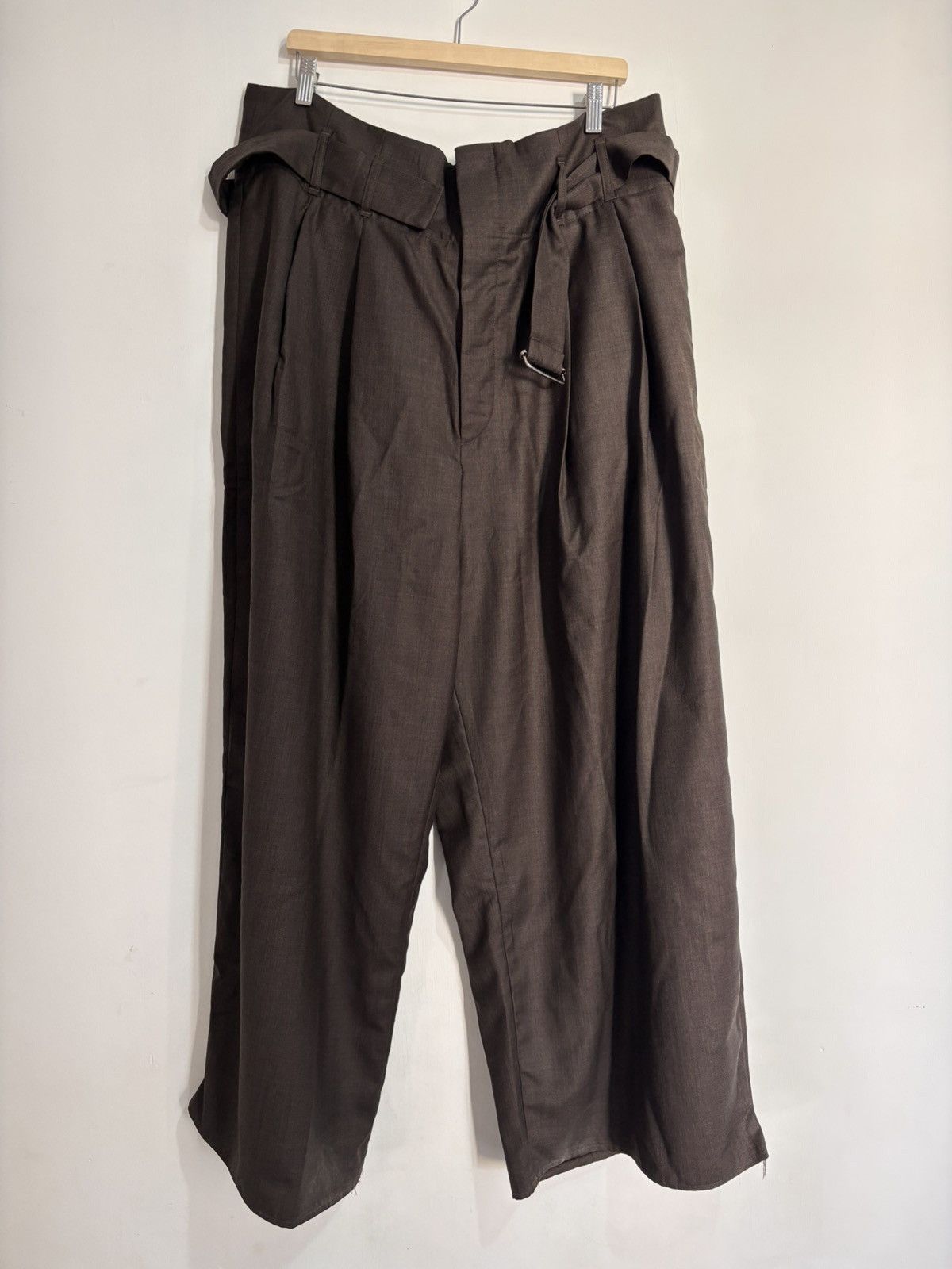 Hed Mayner Hed mayner ss2021 belted trousers Size US 28 / EU 44 - 3 Thumbnail