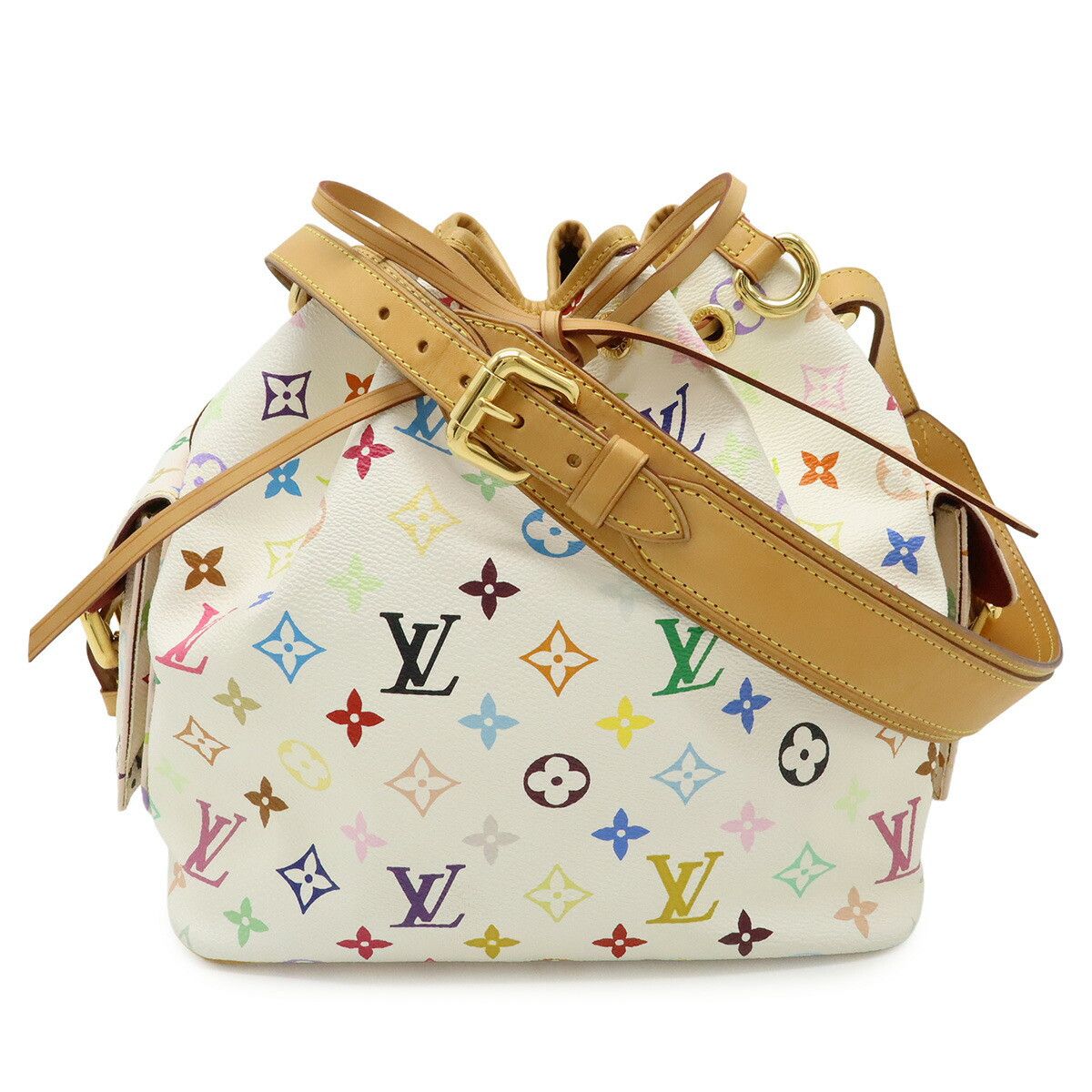 Louis Vuitton Louis Vuitton Louis Vuitton Petit Noe Monogram Multicolore shoulder bag Textile Shoulder Bag M42229 DUTY FREE for USA Size ONE SIZE - 1 Thumbnail