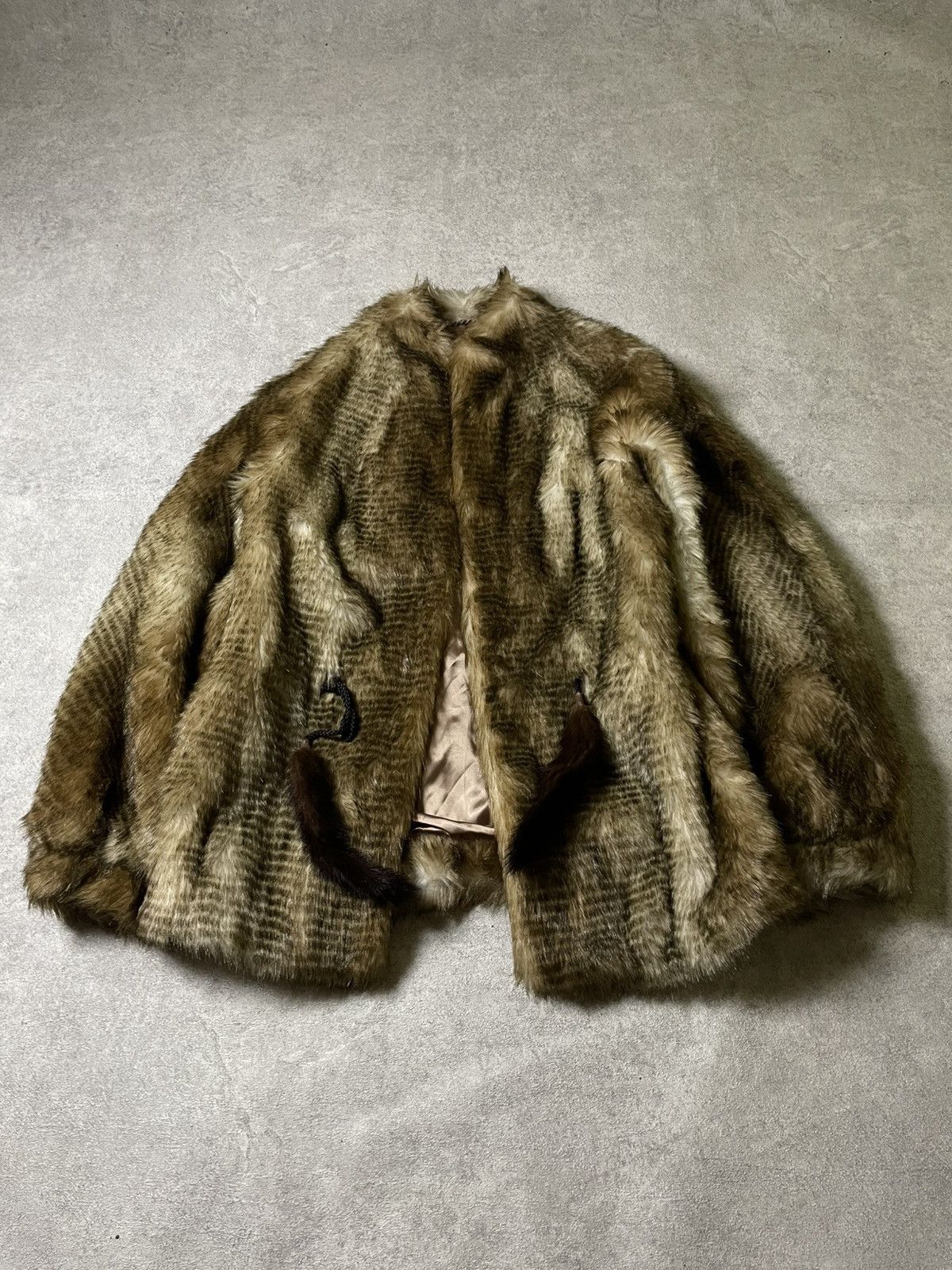 If Six Was Nine Y2K LGB IfSixWasNine Style Faux Leather Fur Zip Jacket Size US M / EU 48-50 / 2 - 6 Thumbnail