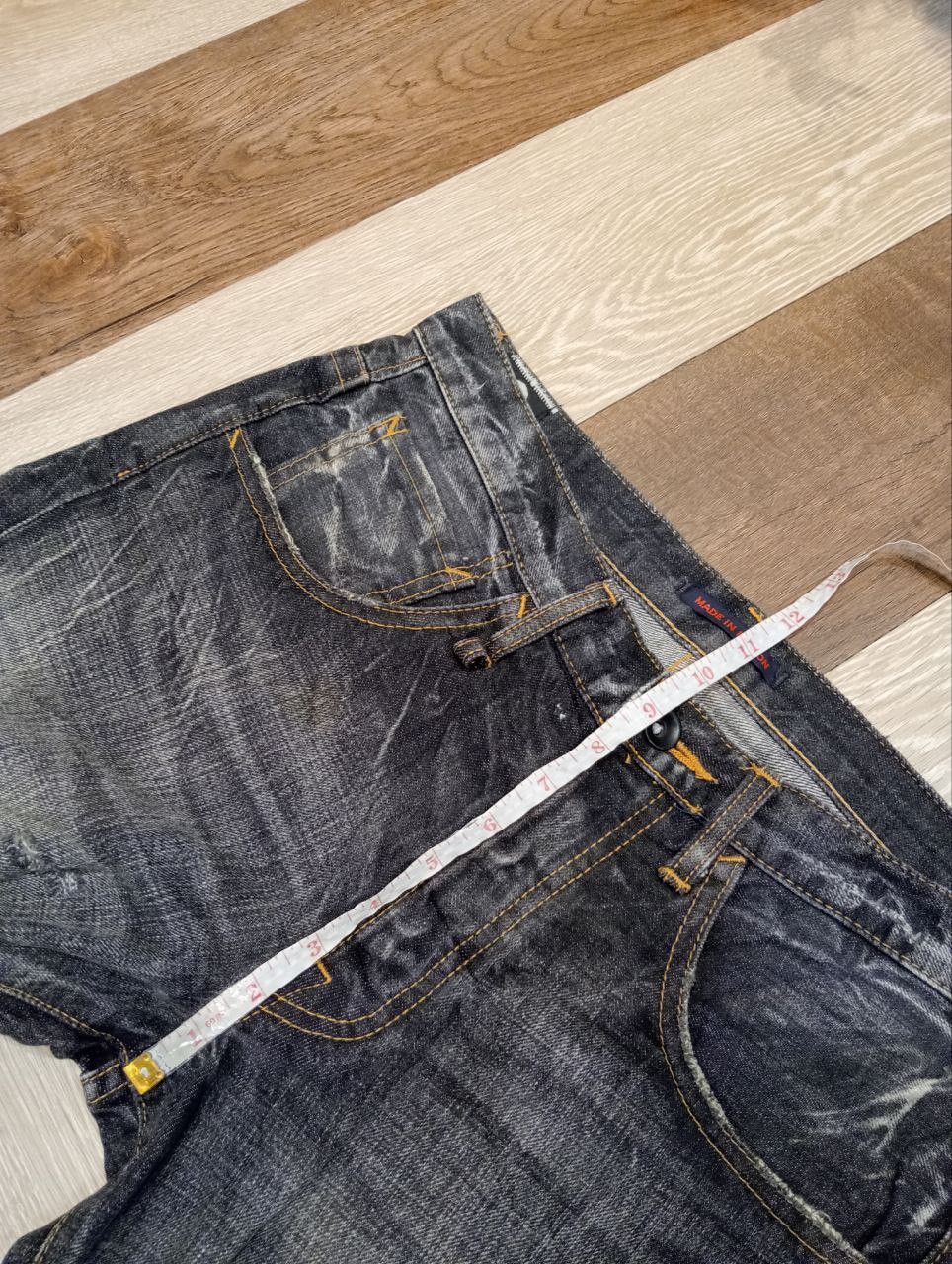Japanese Brand VINTAGE BLUE WAY JAPAN DISTRESSED JEANS - SIZE 30 Size US 30 / EU 46 - 12 Thumbnail