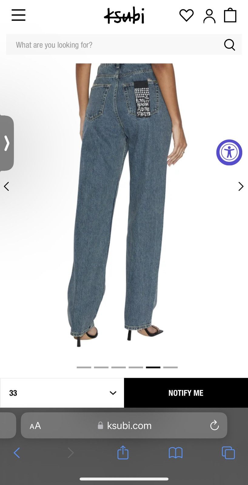 Ksubi Ksubi Playback Subway Jeans Size 24" / US 00 / IT 34 - 4 Thumbnail