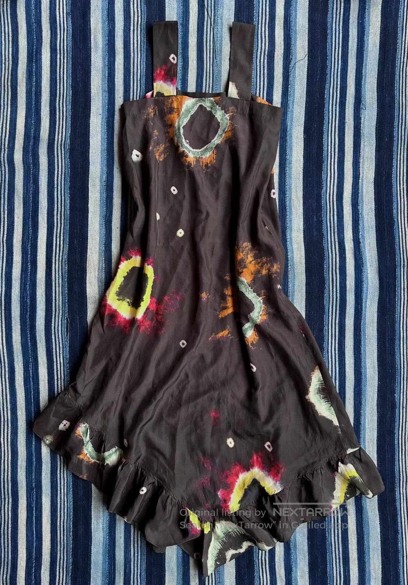 By Walid maggy tie-dye silk midi dress by walid. Size XXS / US 00 / IT 34 - 1 Thumbnail