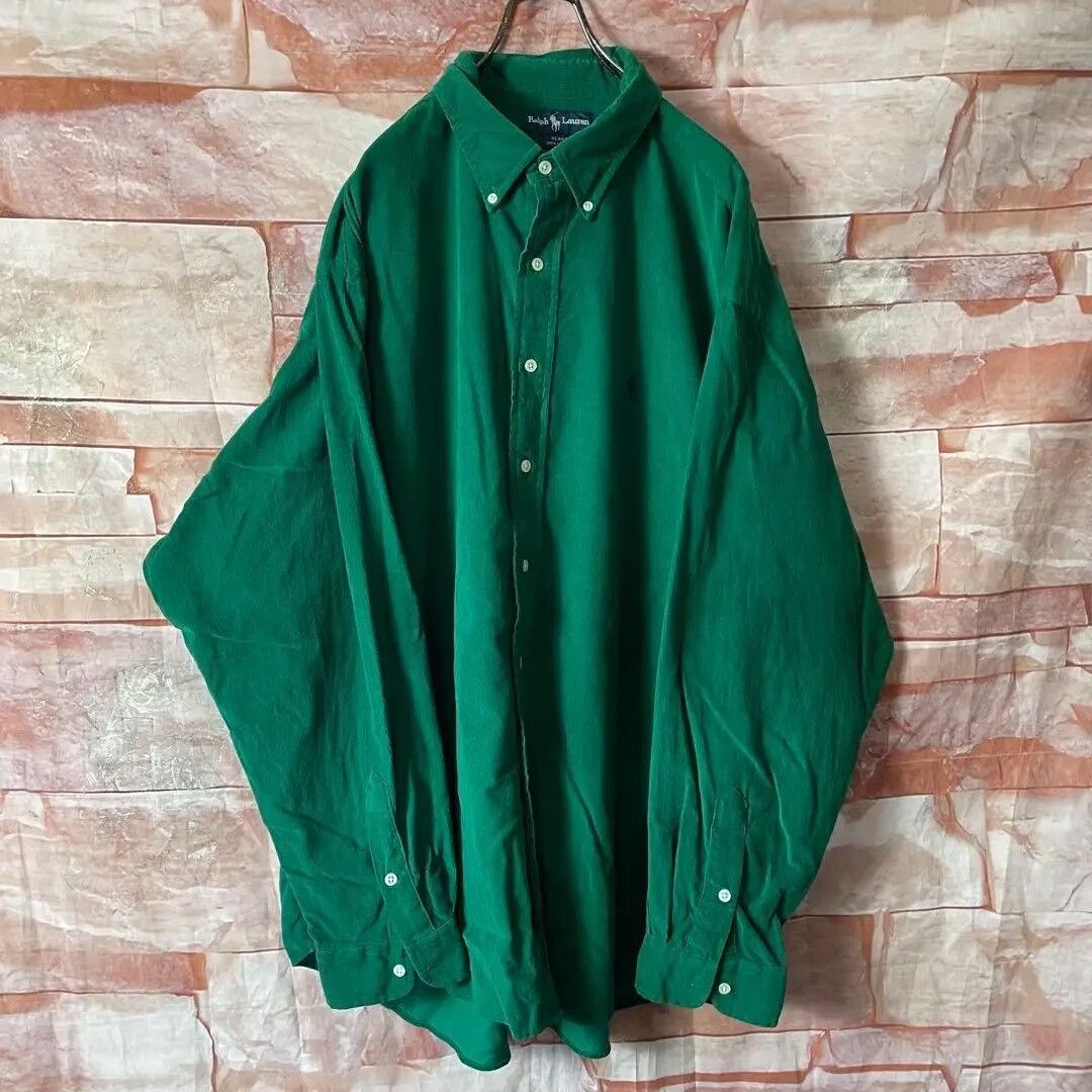 Polo Ralph Lauren long sleeve polo shirt by Ralph Lauren Size US XXL / EU 58 / 5 - 1 Thumbnail