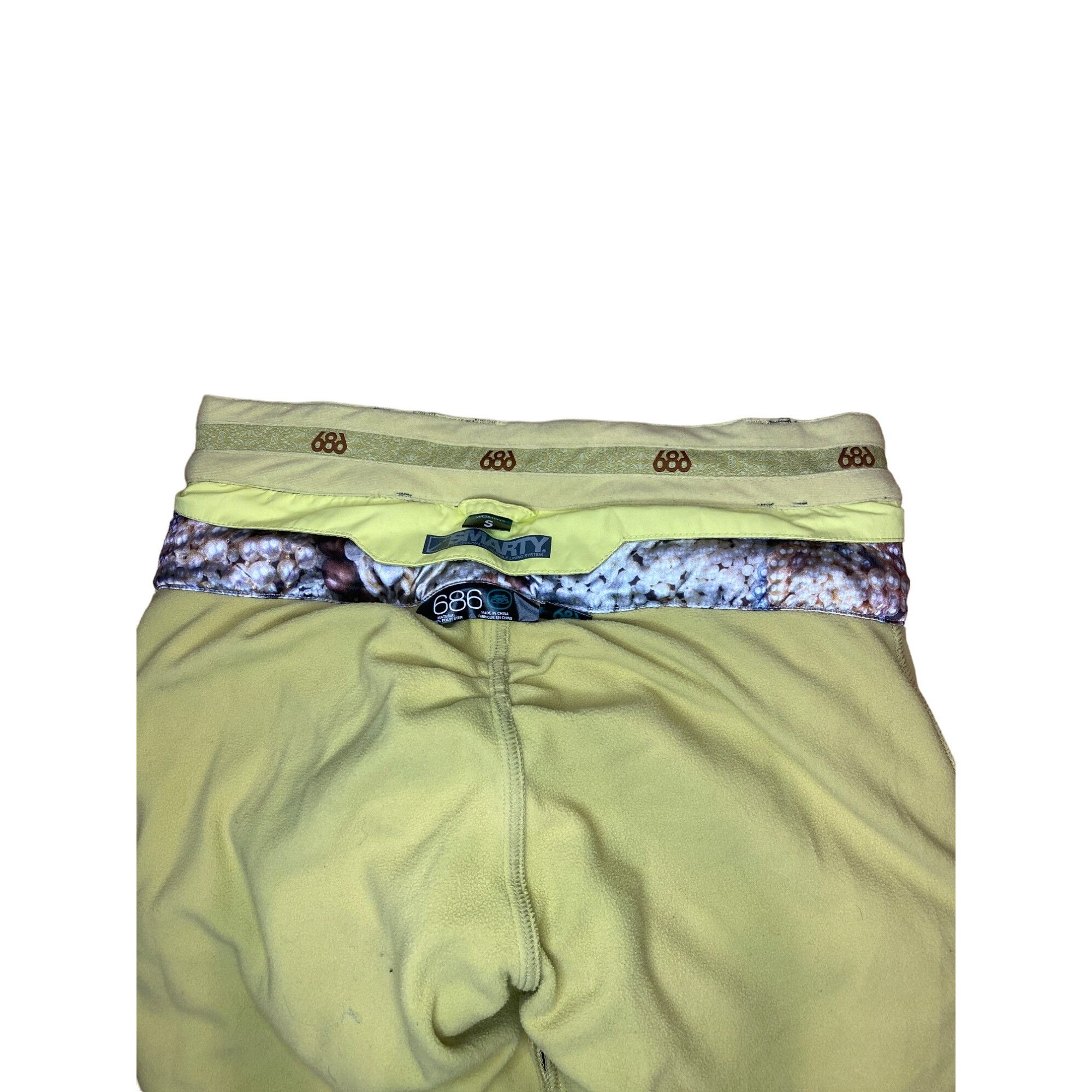 686 NWT 686 Smarty Original Cargo Ski Pants Zig Zag W's S Remove Size 28" / US 6 / IT 42 - 13 Thumbnail