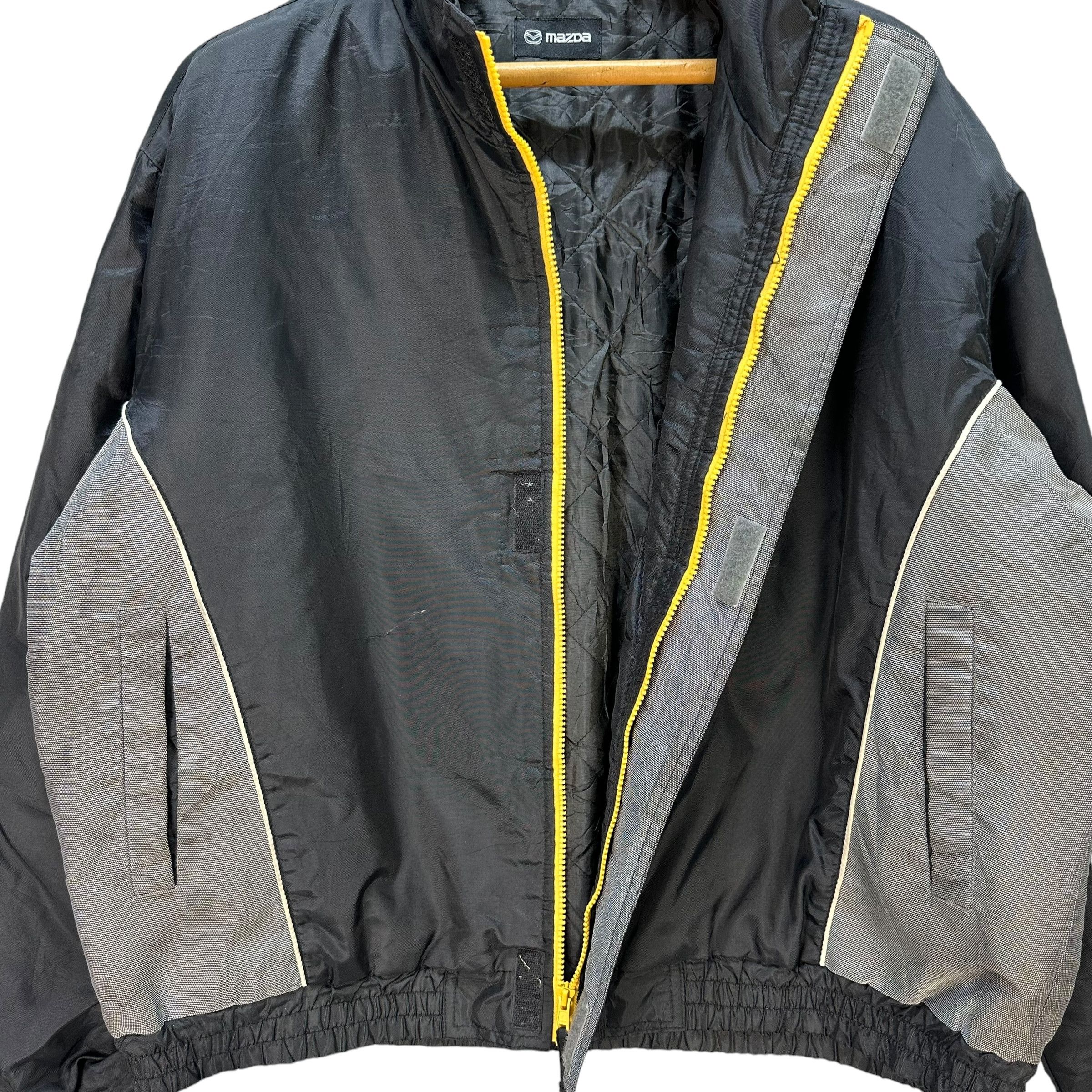 Japanese Brand MAZDA Embroidery Back Big Logo Motorsports Jacket #A50-1168 Size US XXL / EU 58 / 5 - 12 Thumbnail