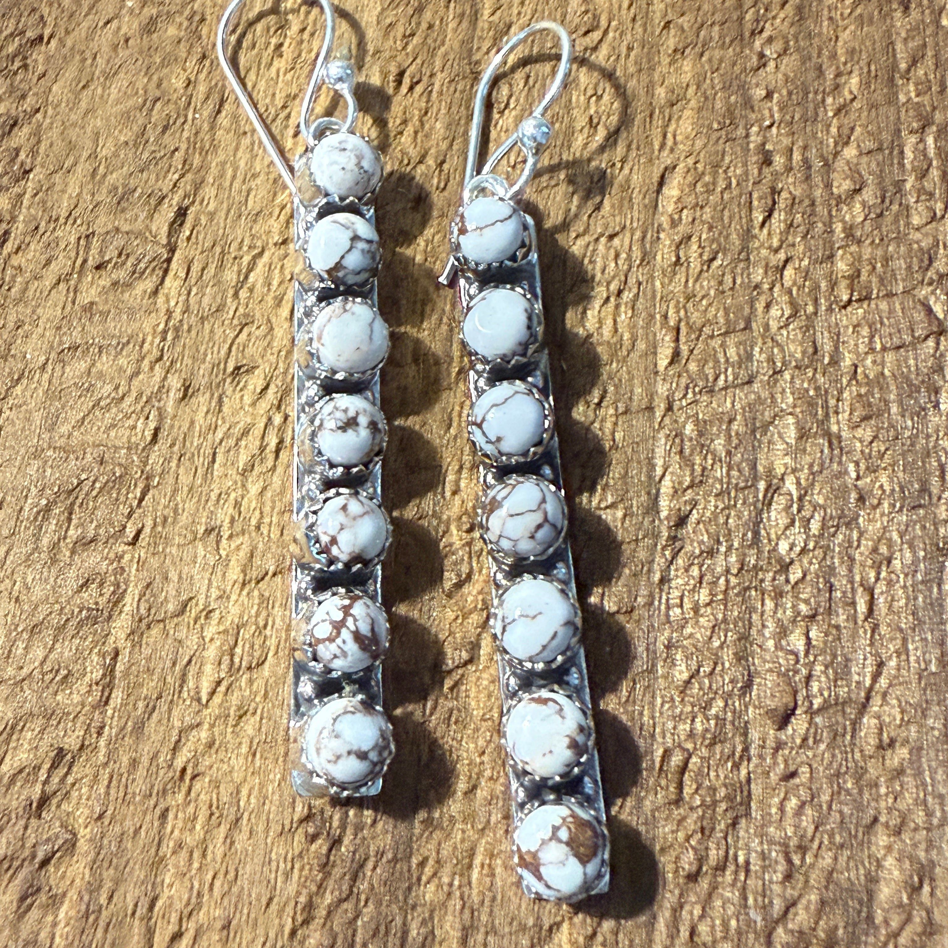 Other Wild Horse Jasper Dahlia Earrings 925 Sterling Silver Size ONE SIZE - 5 Thumbnail