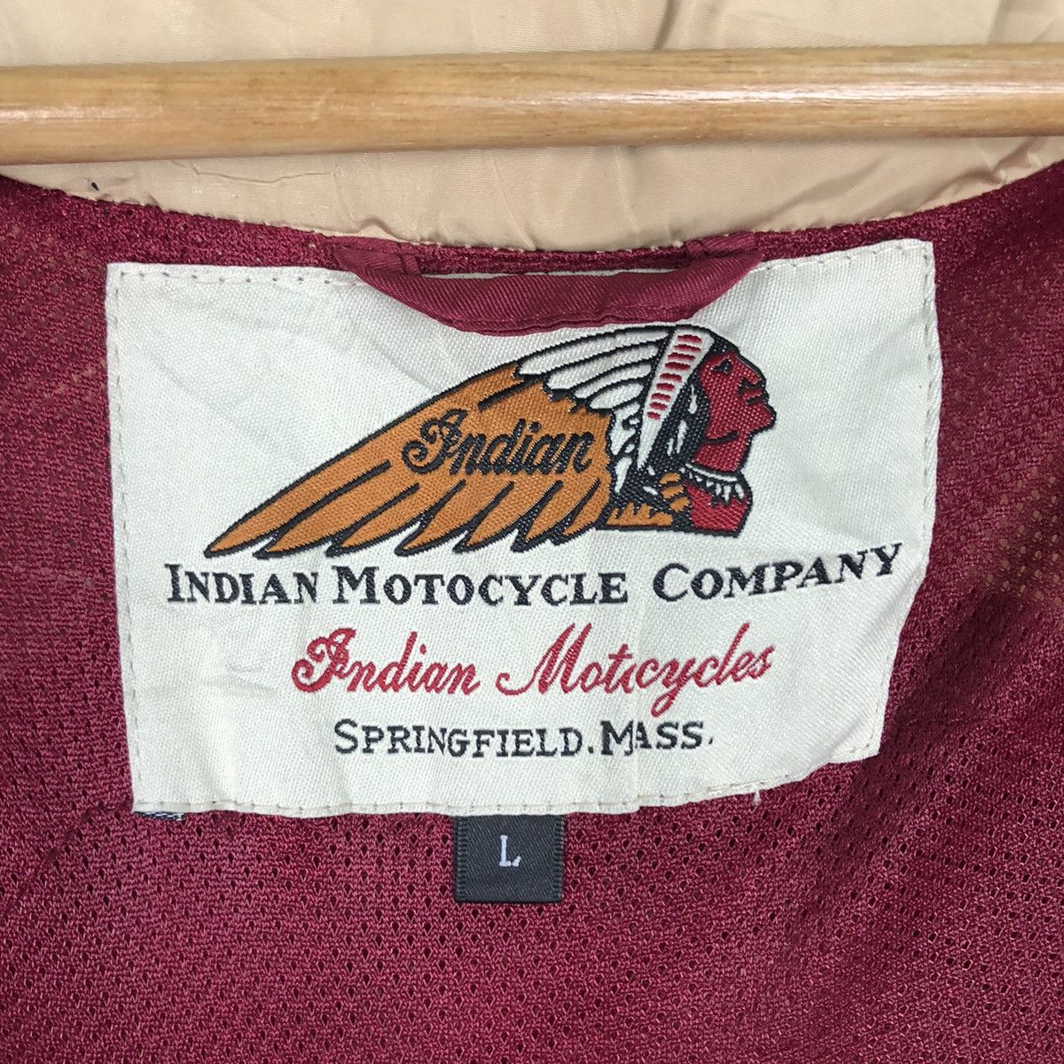 Indian Motorcycle 🔥Vintage Indian Motorcycle Bomber Jacket Big Logo Size US L / EU 52-54 / 3 - 18 Thumbnail