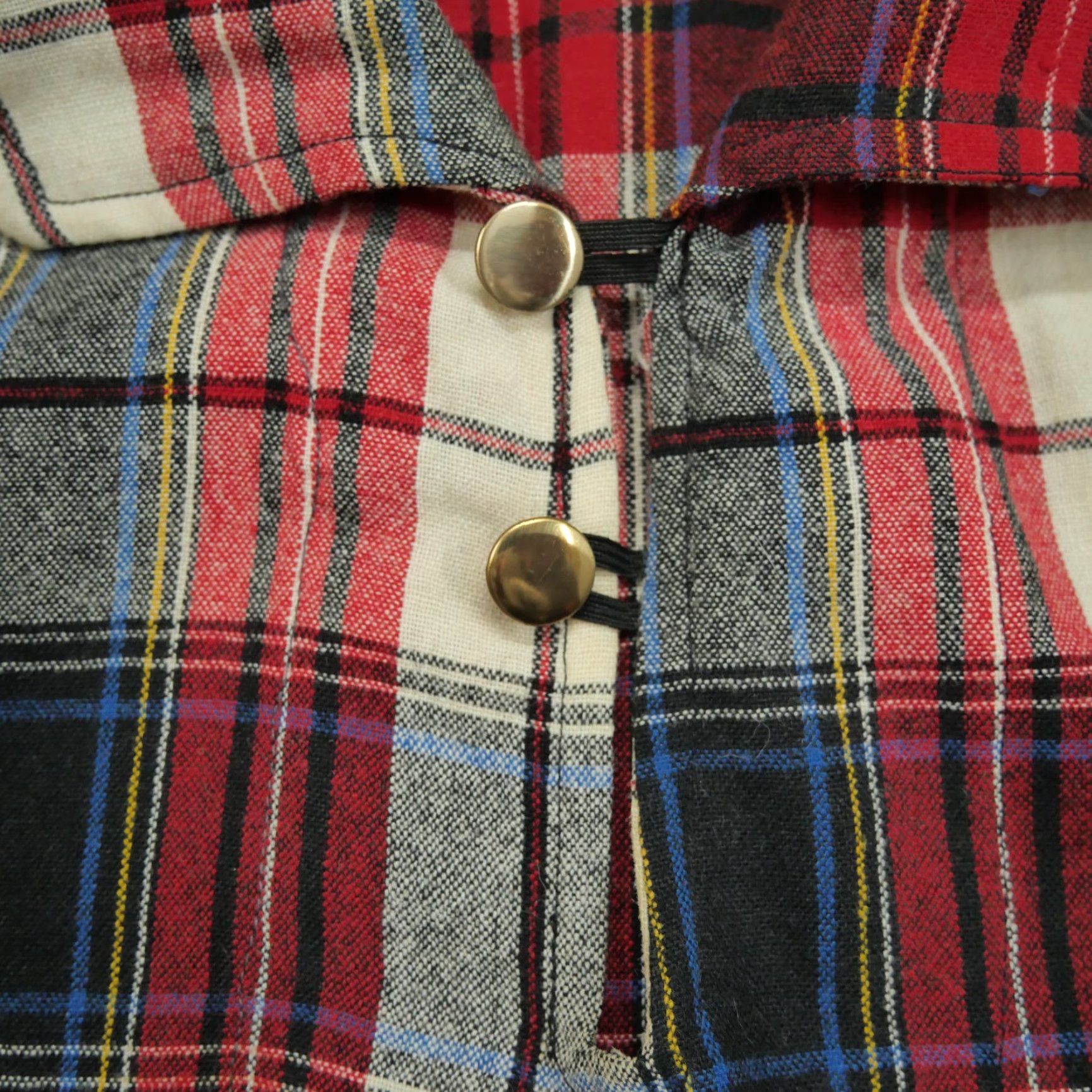 Vintage VINTAGE Princeton Park Shirt Mens Adult Medium Red Plaid Wool Button-Up with Pocket(s) Size US M / EU 48-50 / 2 - 4 Thumbnail