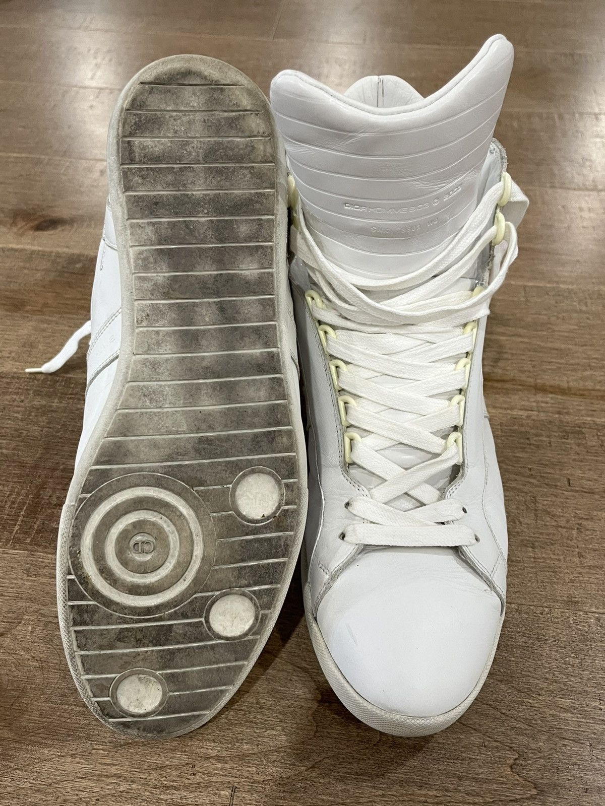 Dior Dior ss04 “strip” sneakers by hedi slimane Size US 9.5 / EU 42-43 - 8 Thumbnail