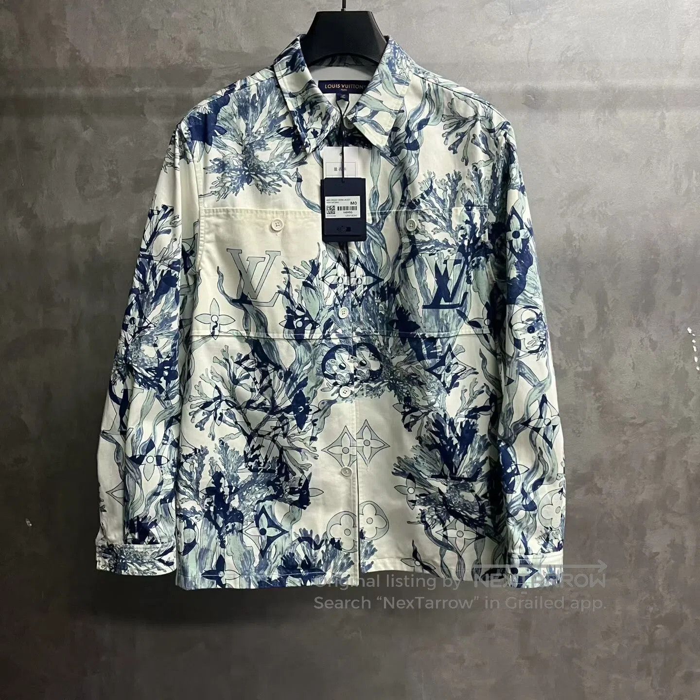 Louis Vuitton Louis Vuitton Letter pattern print long-sleeved T-shirt| Size US M / EU 48-50 / 2 - 1 Thumbnail