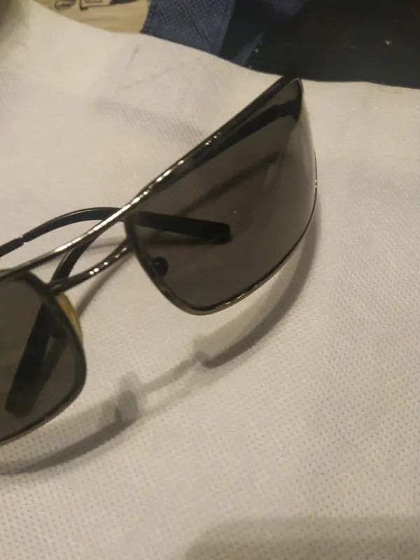 Prada PRADA 2004 Sunglasses Rimless Sport Metal Frame Shield Wrap Size ONE SIZE - 4 Thumbnail