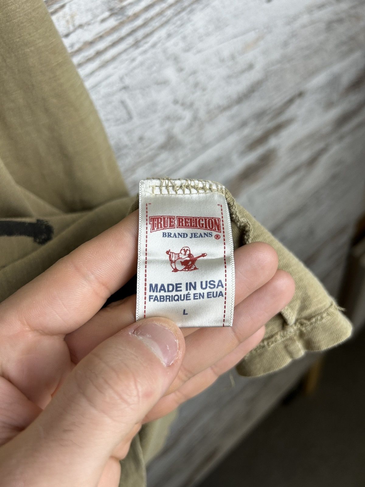 True Religion × Vintage Mens Vintage True Religion distributed T-shirt y2k rare OG Size US L / EU 52-54 / 3 - 10 Thumbnail