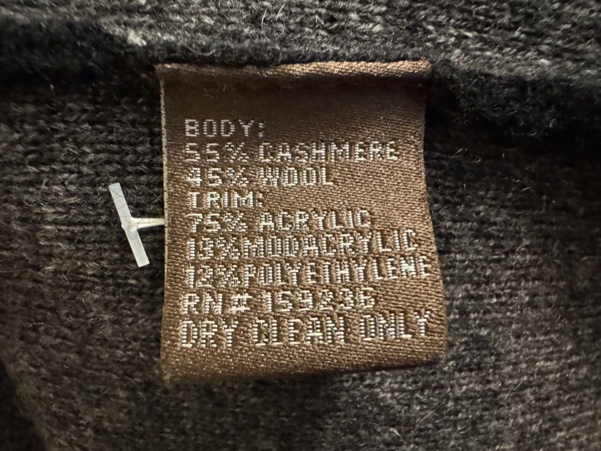 J.McLaughlin J. McLaughlin Cashmere Wool Fur Trim Sleeve Elevated Cardi Size XS / US 0-2 / IT 36-38 - 8 Thumbnail
