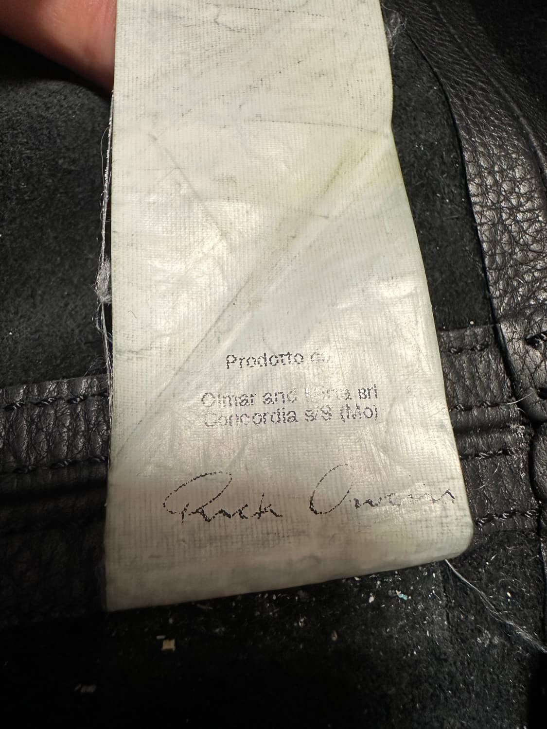 Rick Owens Rick Owens leather big tote bag Size ONE SIZE - 4 Thumbnail