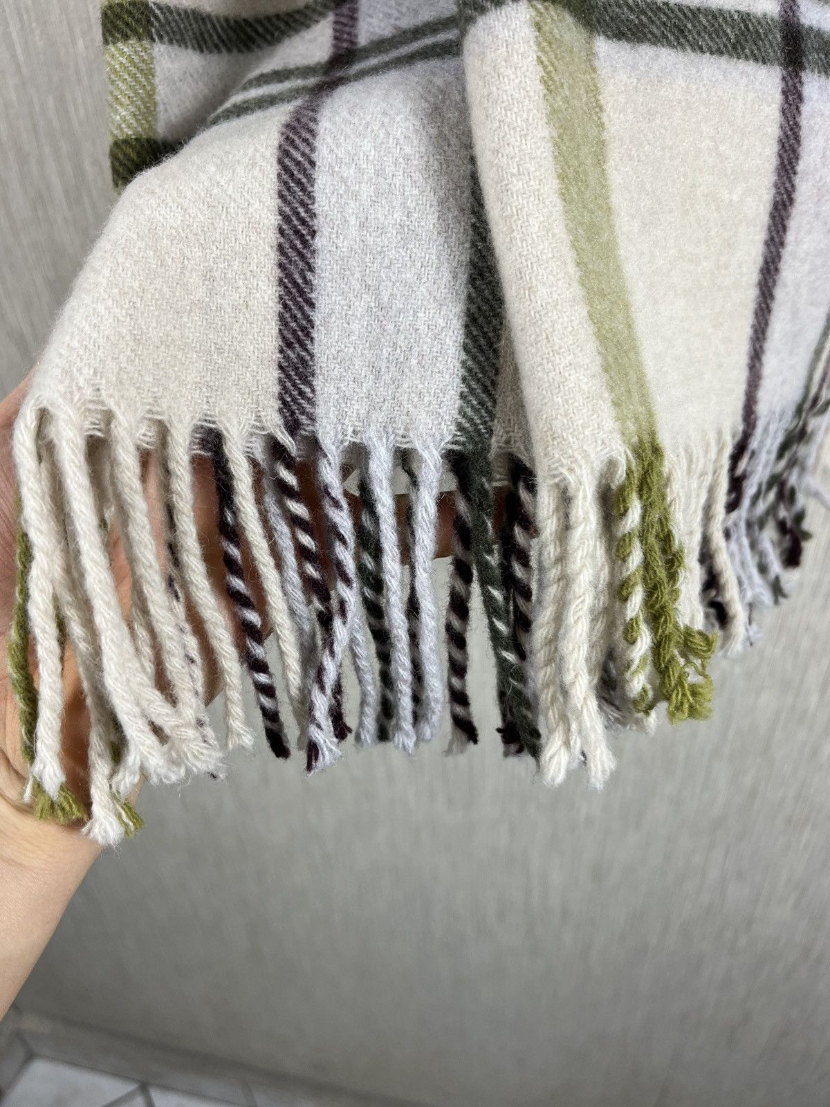 Acne Studios × Holzweiler Holzweiler wool cashmere heavy scarf checked Size ONE SIZE - 7 Thumbnail