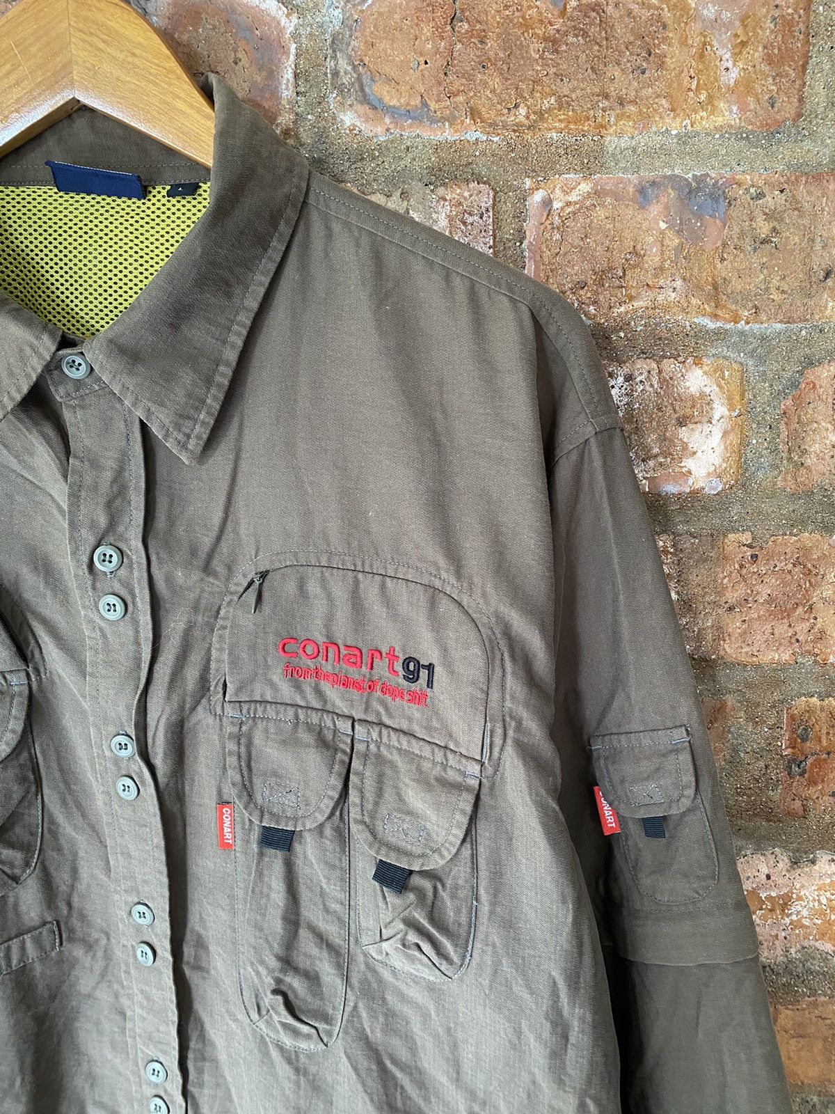 General Research × JNCO 1990s CONART utility multi pocket cargos jacket Size US L / EU 52-54 / 3 - 5 Thumbnail