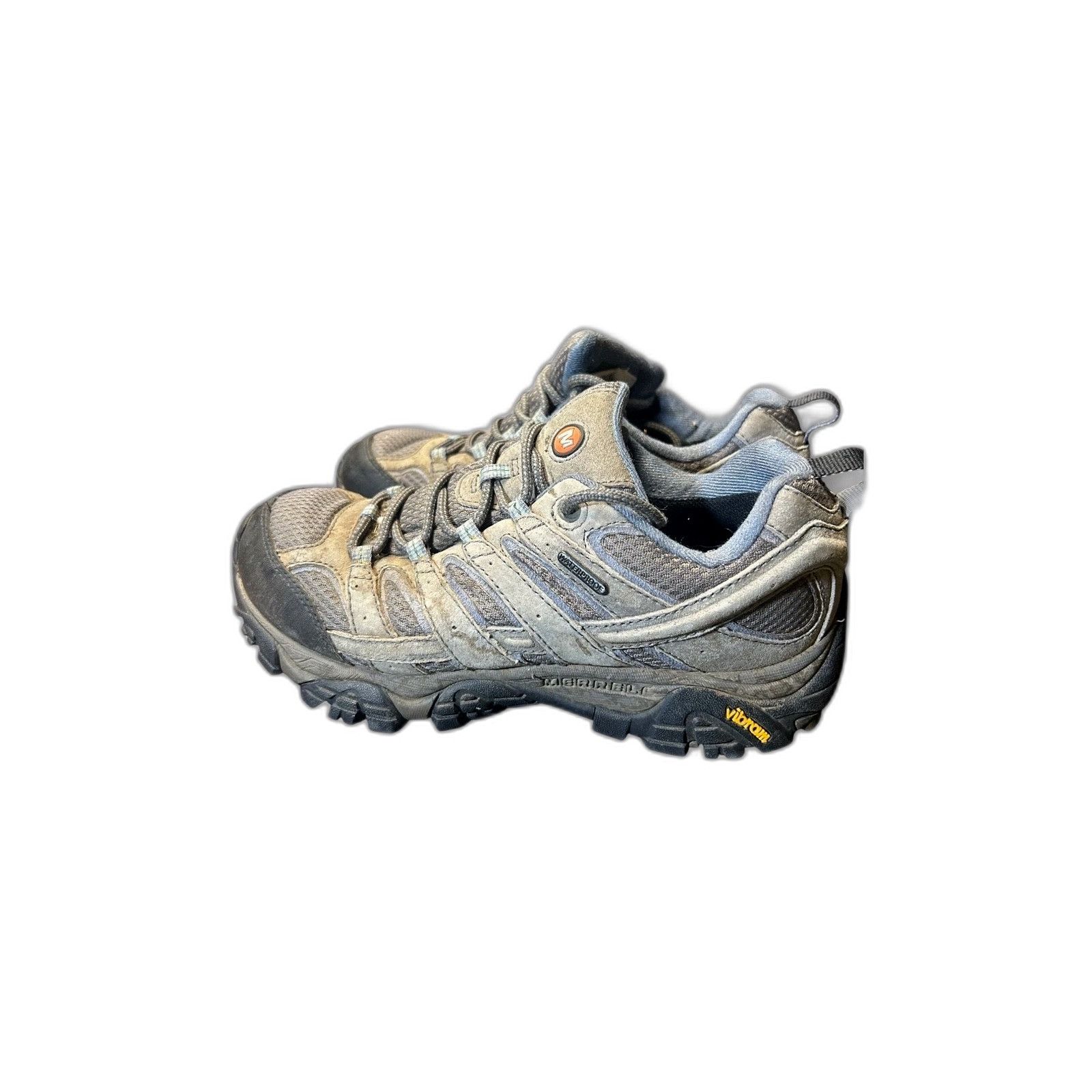 Merrell Merrell Womens Moab 2 J06014 Gray Hiking Shoes Sneakers Size Size US 8 / EU 41 - 3 Thumbnail