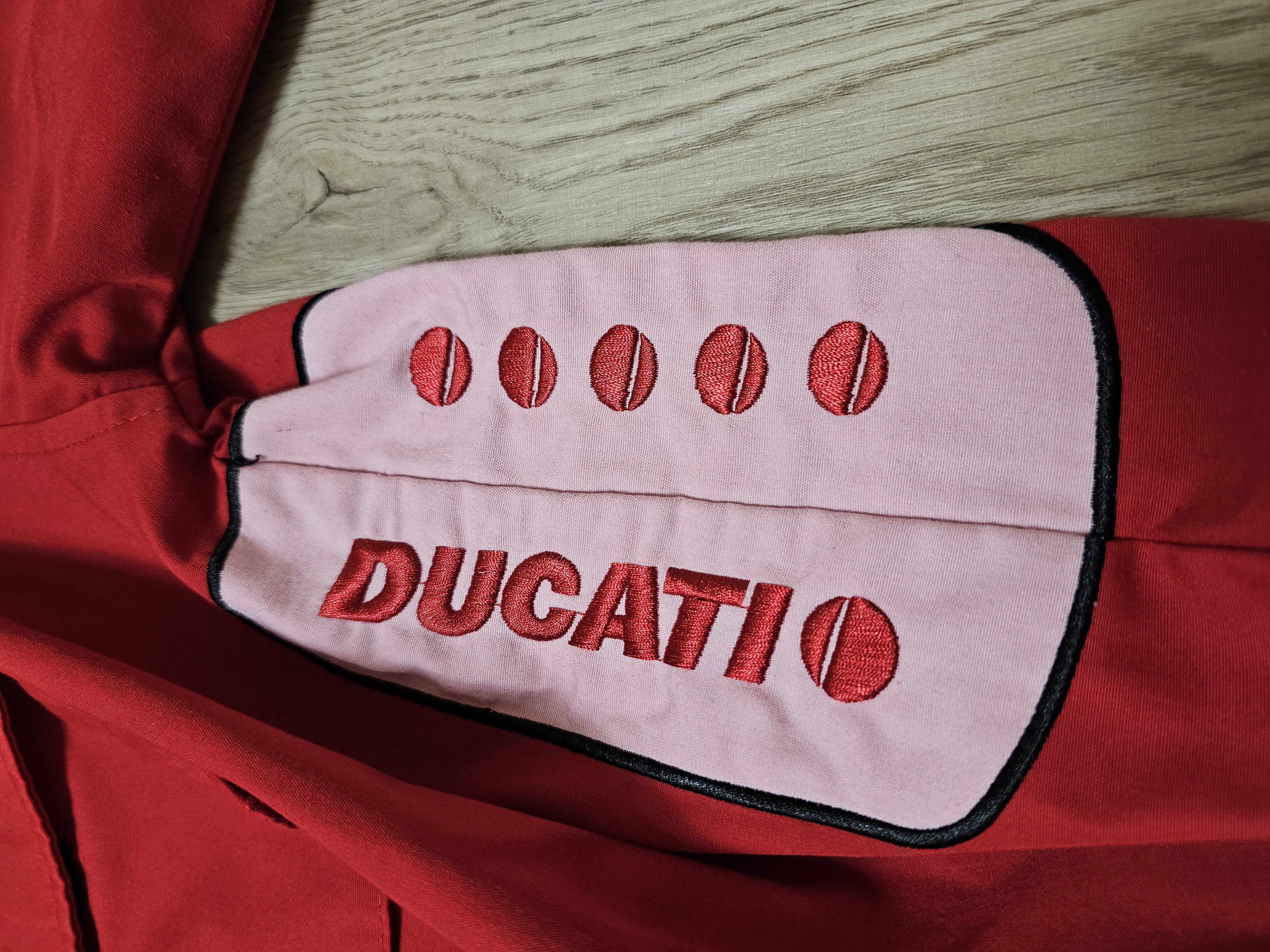 Formula 1 × Vintage DUCATI VINTAGE SHIRT 90s AIRWAVES SHIRT BUTTON MOTORCYCLE Size US XL / EU 56 / 4 - 8 Thumbnail