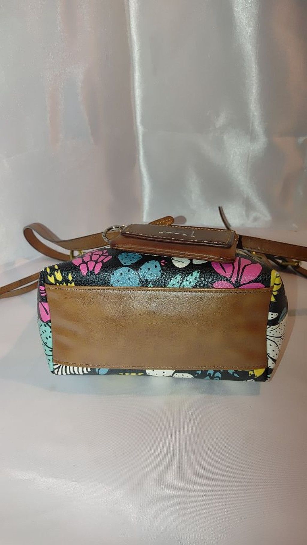 Fossil Fossil Eliza Crossbody Dark Floral w. Small Leather Wallet Size ONE SIZE - 6 Thumbnail