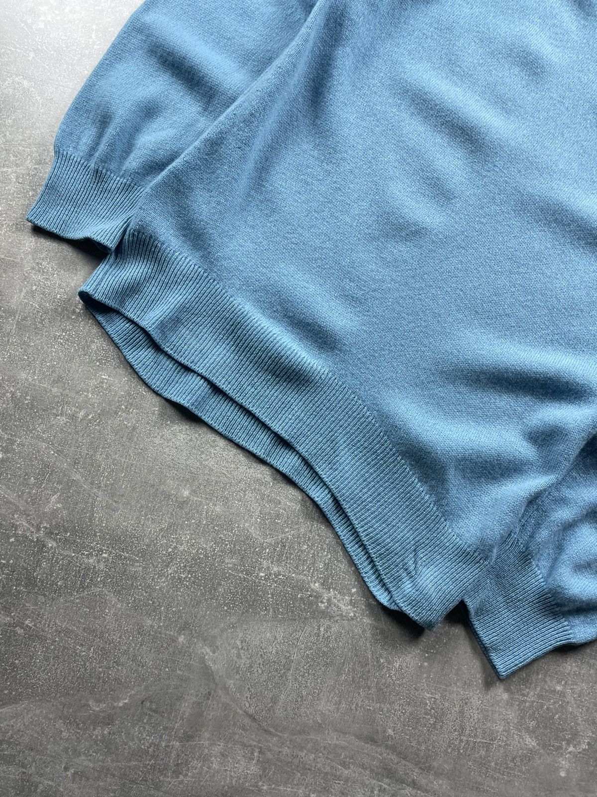 Pringle Of Scotland Pringle of Scotland Pure New Wool Crewneck Sweater Blue Size US M / EU 48-50 / 2 - 4 Thumbnail