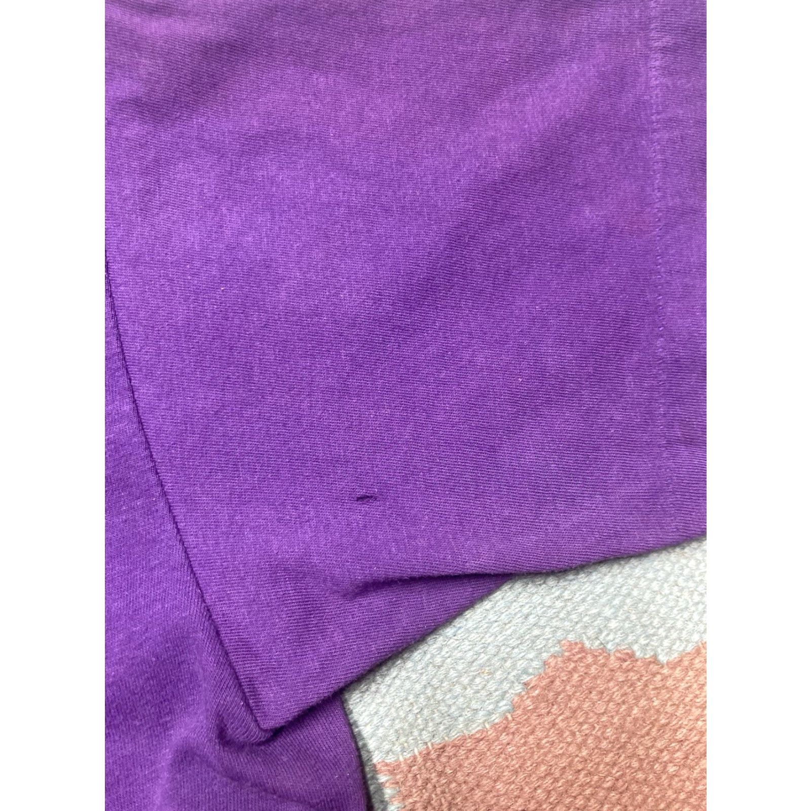 Vintage VINTAGE 80s 90s T Shirt Beer Crossing Drinking Funny Novelty Alcohol Large Mens Purple 80s 90s Beer Crossing T-Shirt Large Mens Size US L / EU 52-54 / 3 - 8 Thumbnail