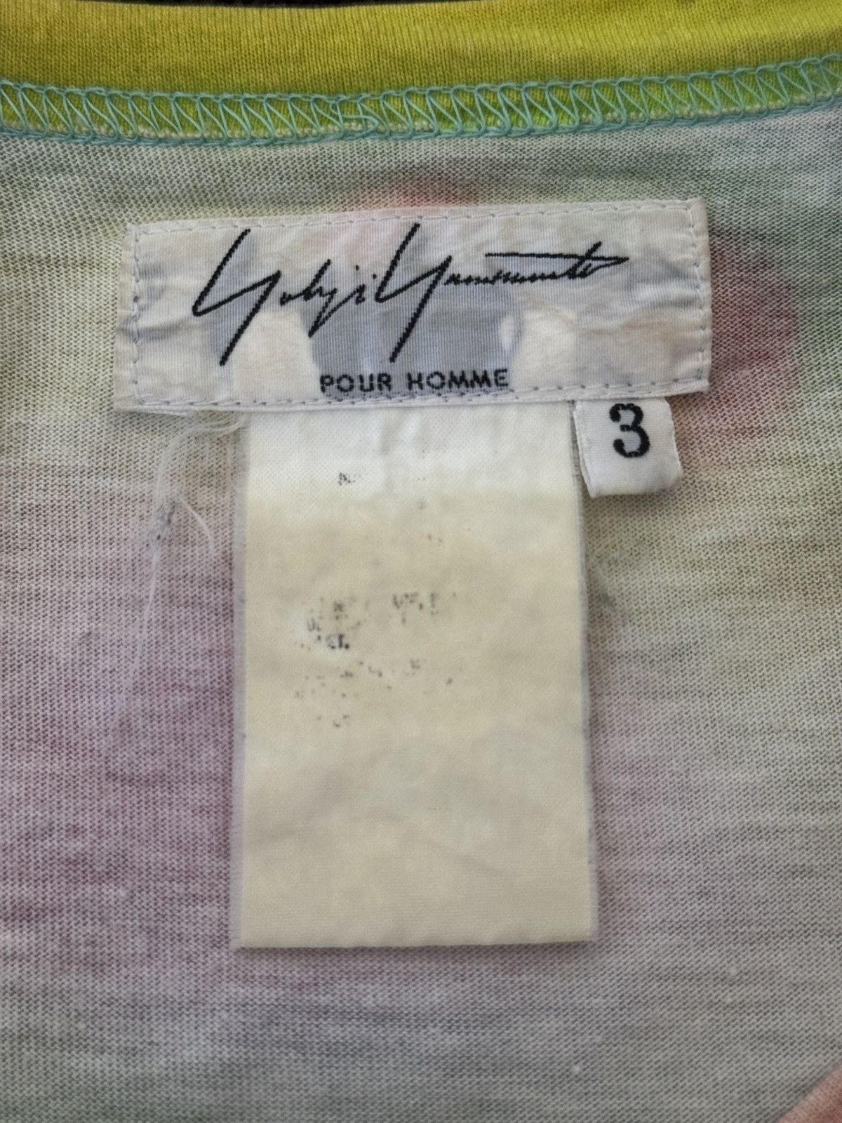 Yohji Yamamoto Yohji Yamamoto Pour Homme SS02 lsd longsleeve Size US L / EU 52-54 / 3 - 5 Thumbnail