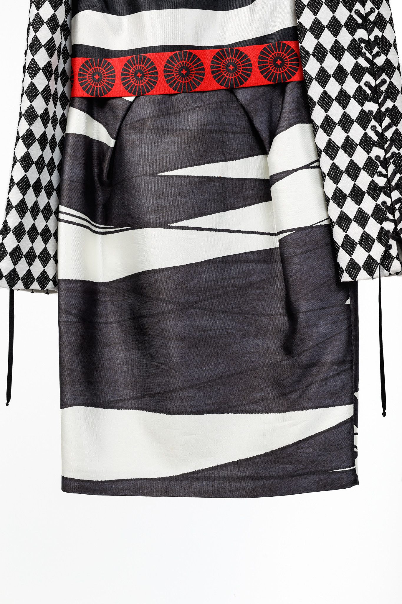 Other Aquilano Rimondi SS/13 Runway Multi-Pattern Silk Dress Size S / US 4 / IT 40 - 7 Thumbnail