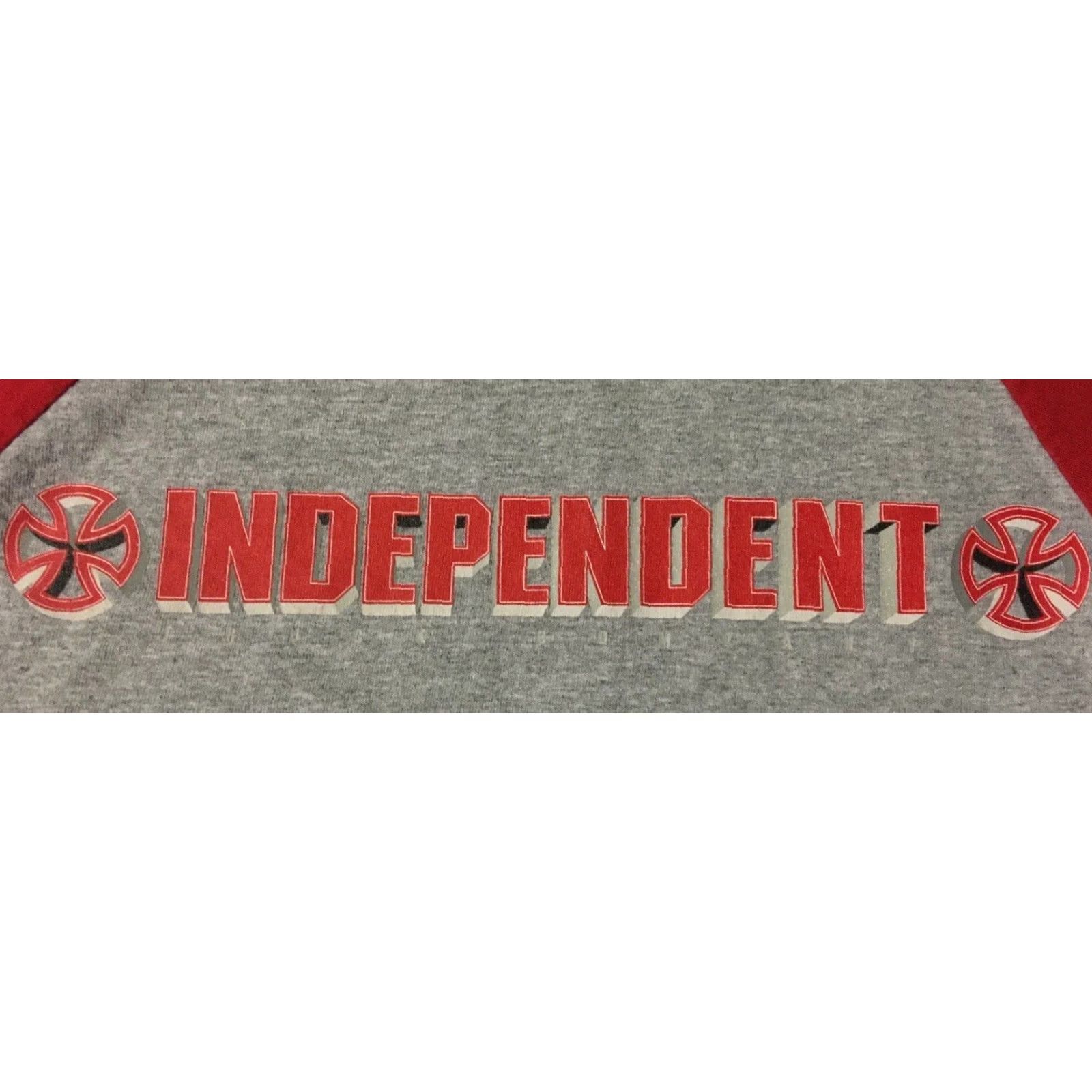 Thrasher VINTAGE 90s Independent Trucks Cross Shirt M USA Thrasher Shirt Mens Red Distressed Skateboard Fire Grunge NHS Y2K 80s 90s USA Size US M / EU 48-50 / 2 - 2 Thumbnail