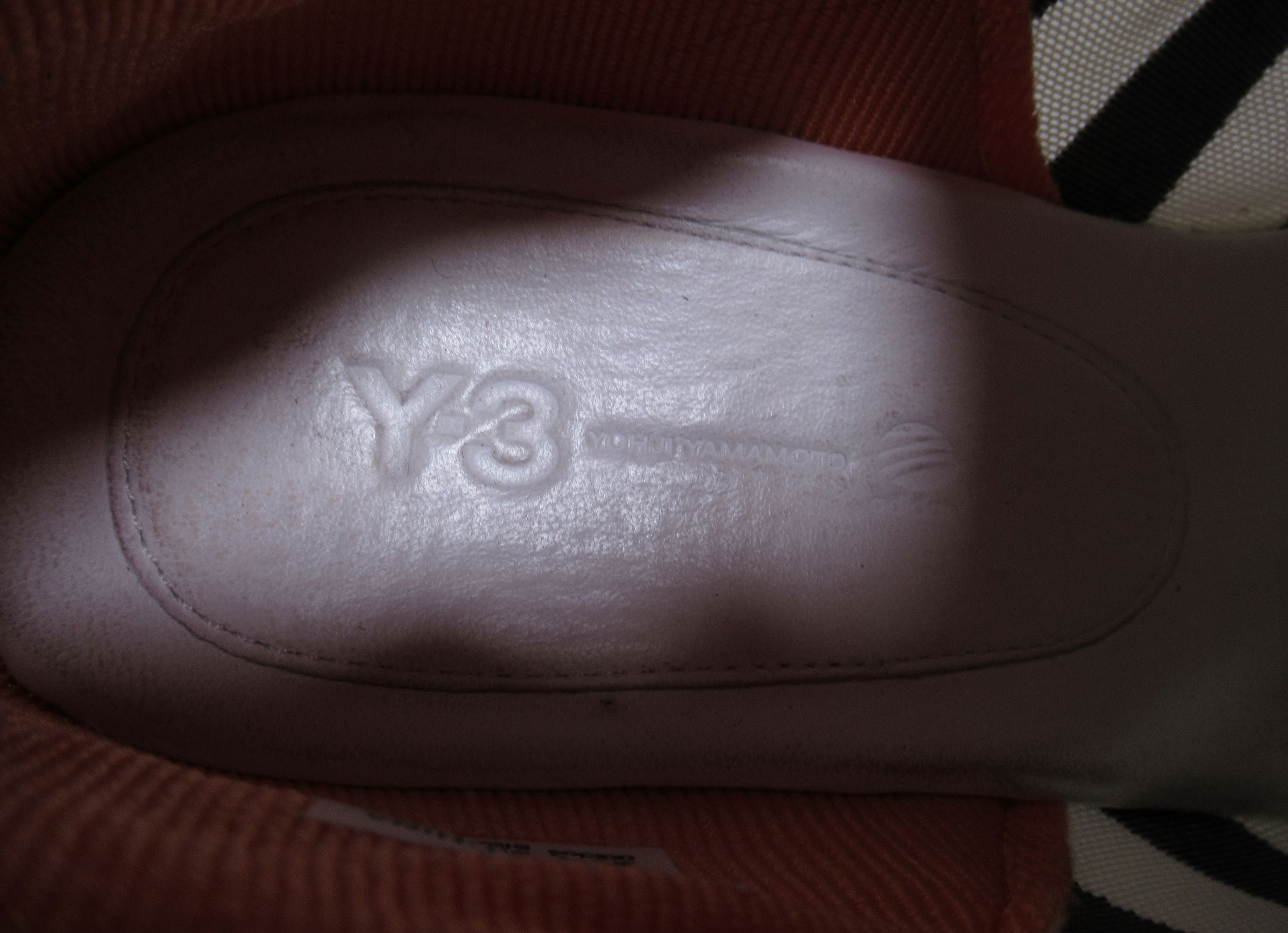 Y-3 Y-3 Breathable Leather Mesh Sneaker White Orange G17526 Size US 11.5 / EU 44-45 - 11 Thumbnail