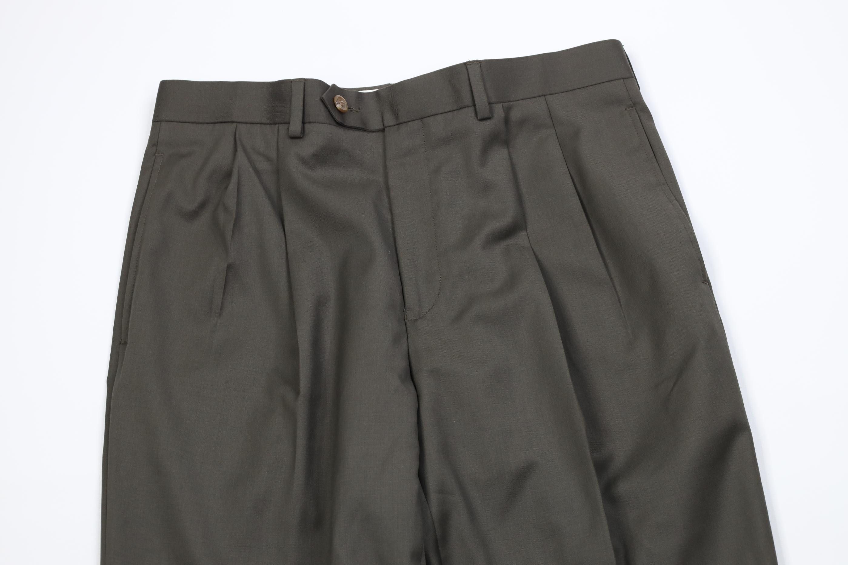 Polo Ralph Lauren Vintage Ralph Lauren Knit Wide Leg Chino Pants Trousers Size US 32 / EU 48 - 2 Thumbnail
