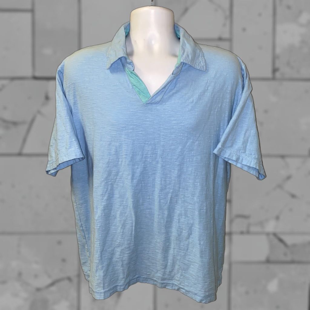 Nat Nast Nat Nast Mens Polo Shirt Blue Short Sleeve Golf Size L Size US L / EU 52-54 / 3 - 1 Thumbnail