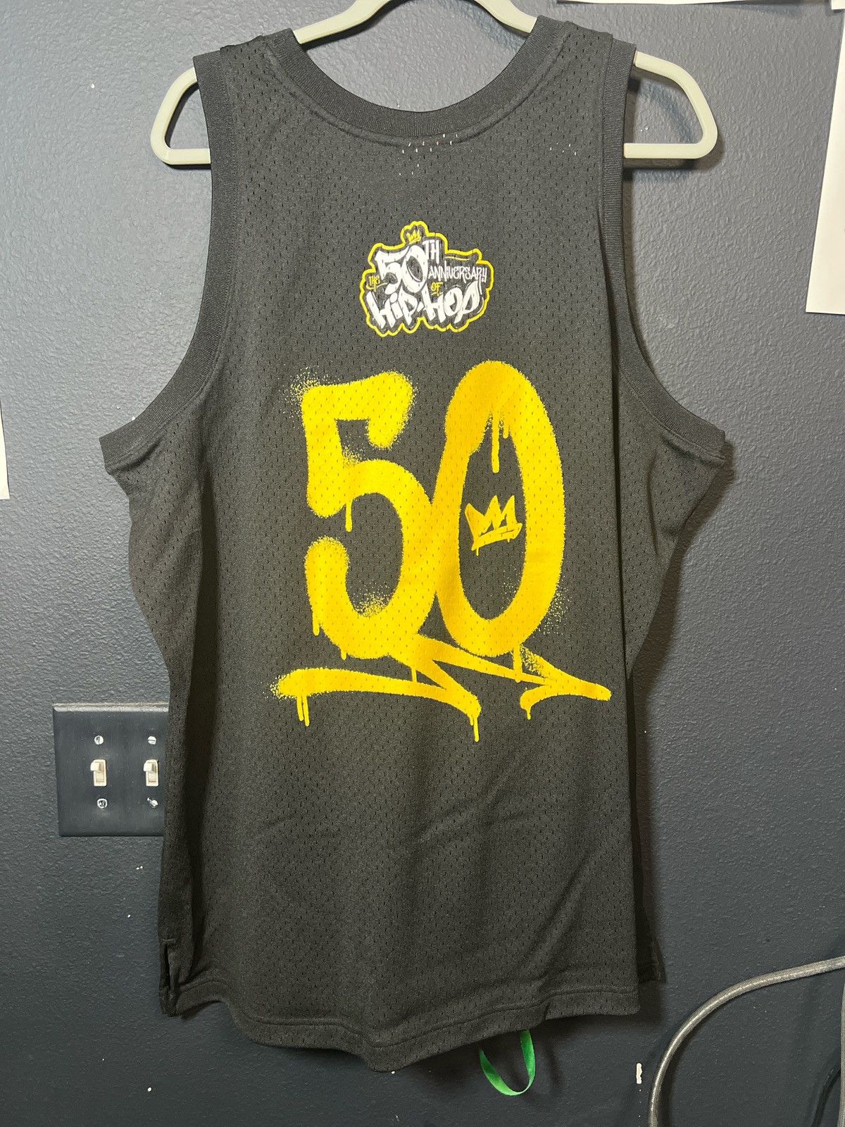 Mitchell & Ness Mitchell & Ness 50 years of hip-hop black jersey Size US XXL / EU 58 / 5 - 4 Thumbnail