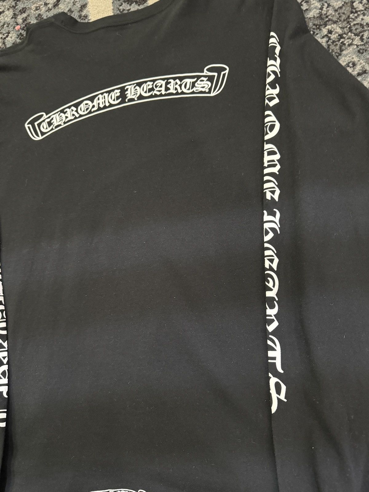 Chrome Hearts CHROME HEARTS SCROLL F*CK YOU LONG SLEEVE SIZE LARGE Size US L / EU 52-54 / 3 - 3 Thumbnail