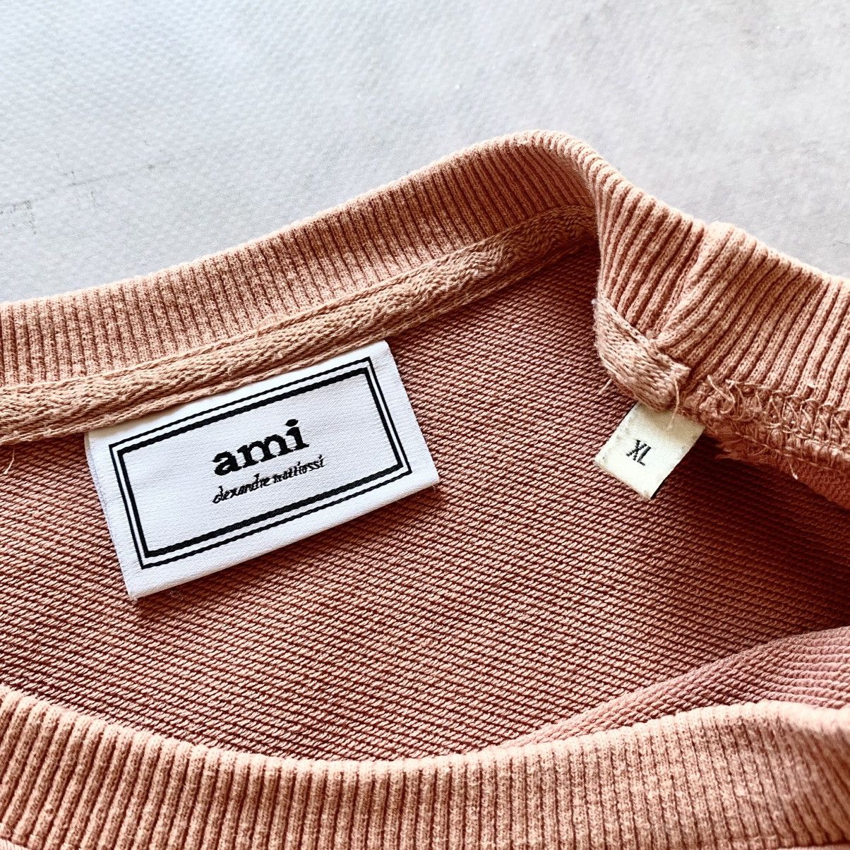 AMI AMI Alexandre Mattiussi Big Heart Logo Sweatshirt Crewneck Size US XL / EU 56 / 4 - 5 Thumbnail