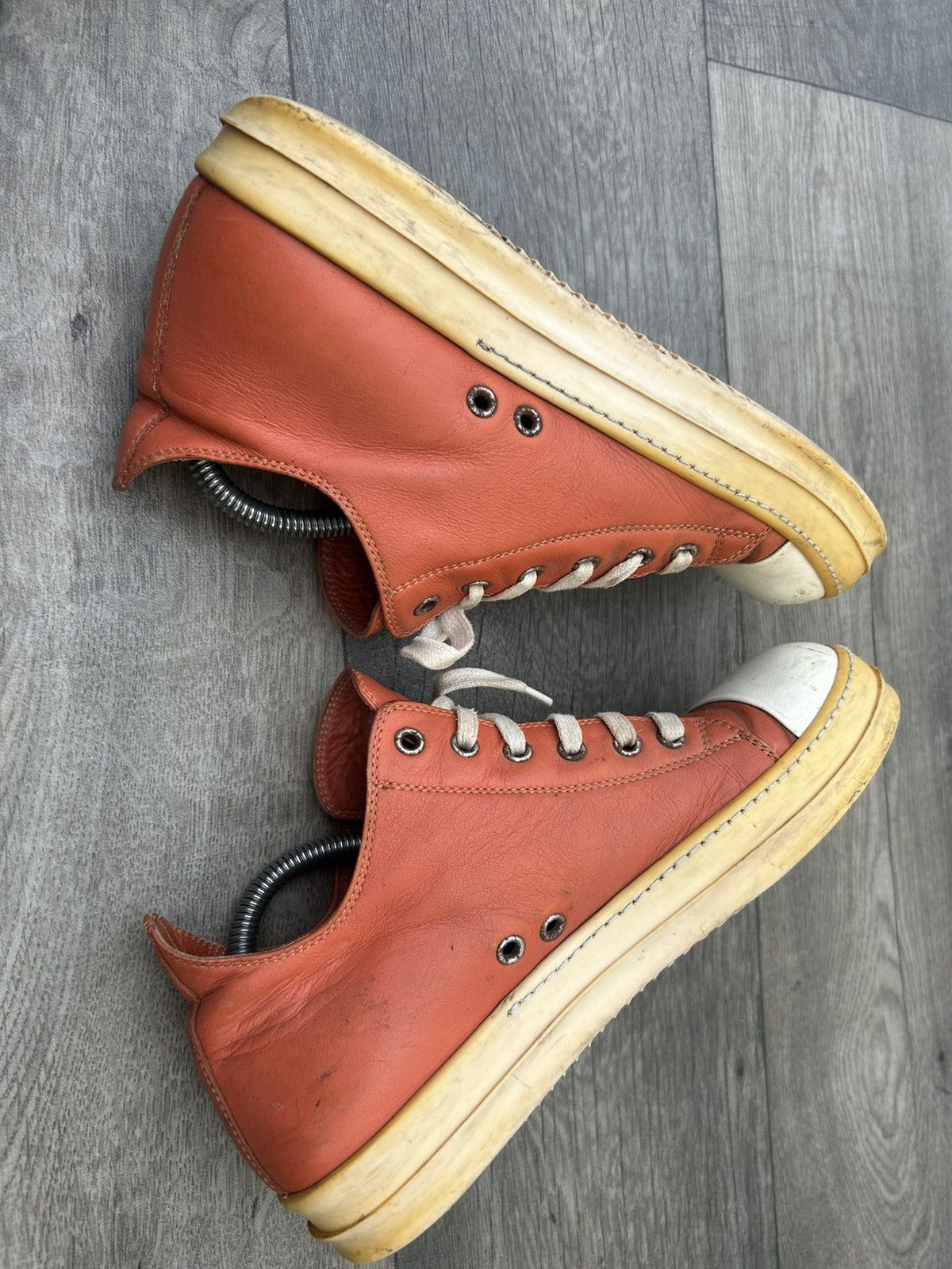 Rick Owens Rick Owens Mainline Ramones Low-Top Sneakers Size US 7 / EU 40 - 6 Thumbnail