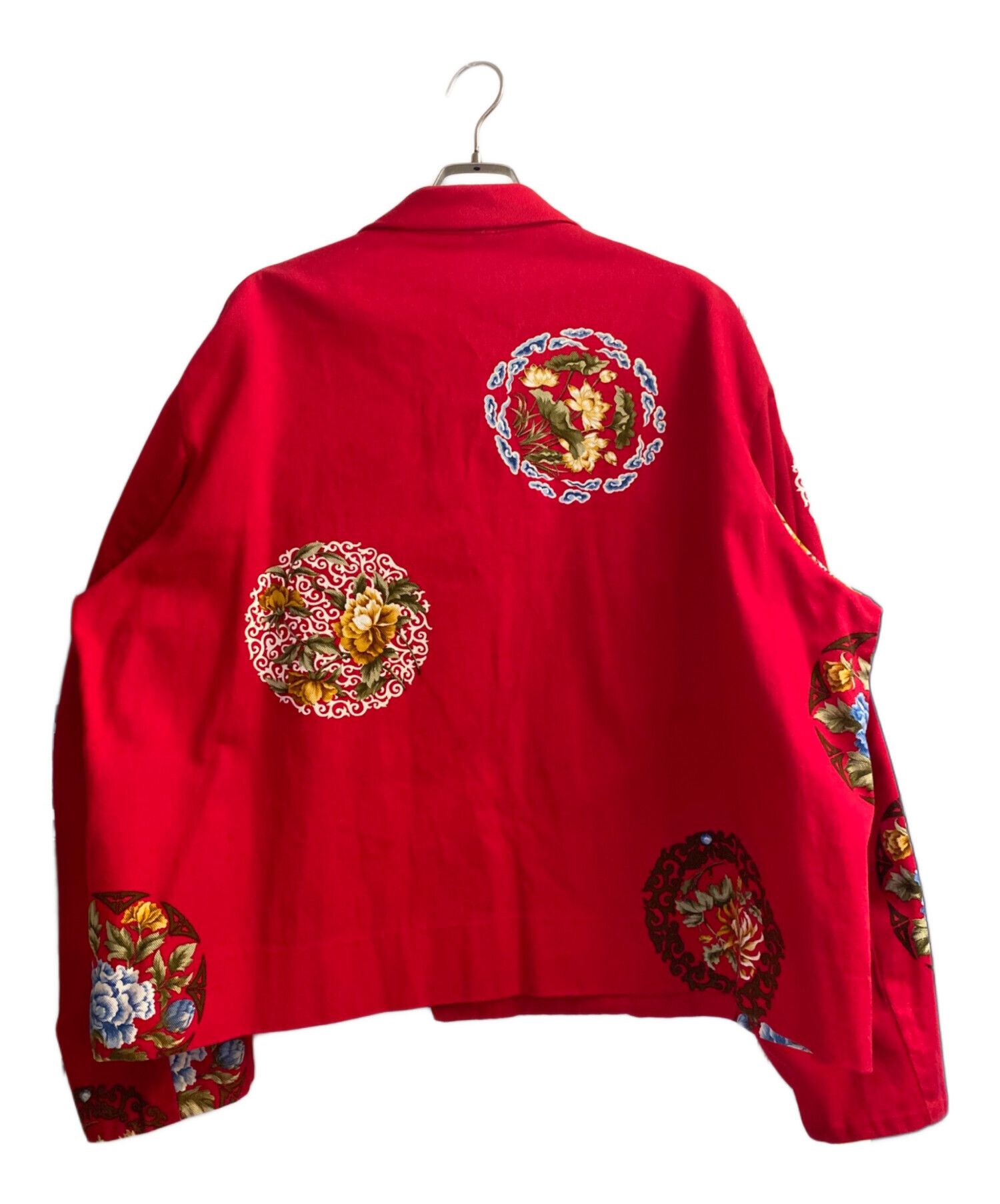 Yohji Yamamoto Yohji Yamamoto pour homme 96SS flower print jacket Size US M / EU 48-50 / 2 - 2 Thumbnail