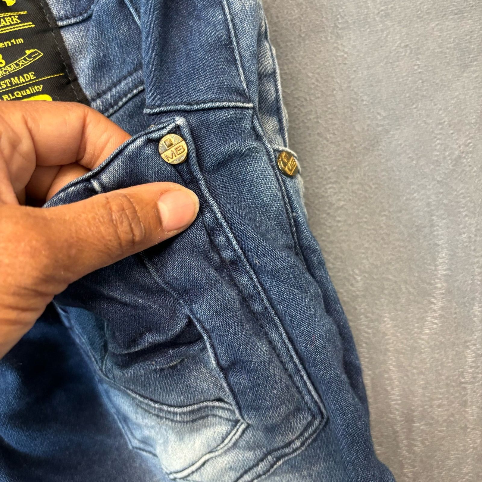 Other Maybach Denim Joggers Streetwear Elastic Waist Men’s Size 28 Size US 28 / EU 44 - 11 Thumbnail